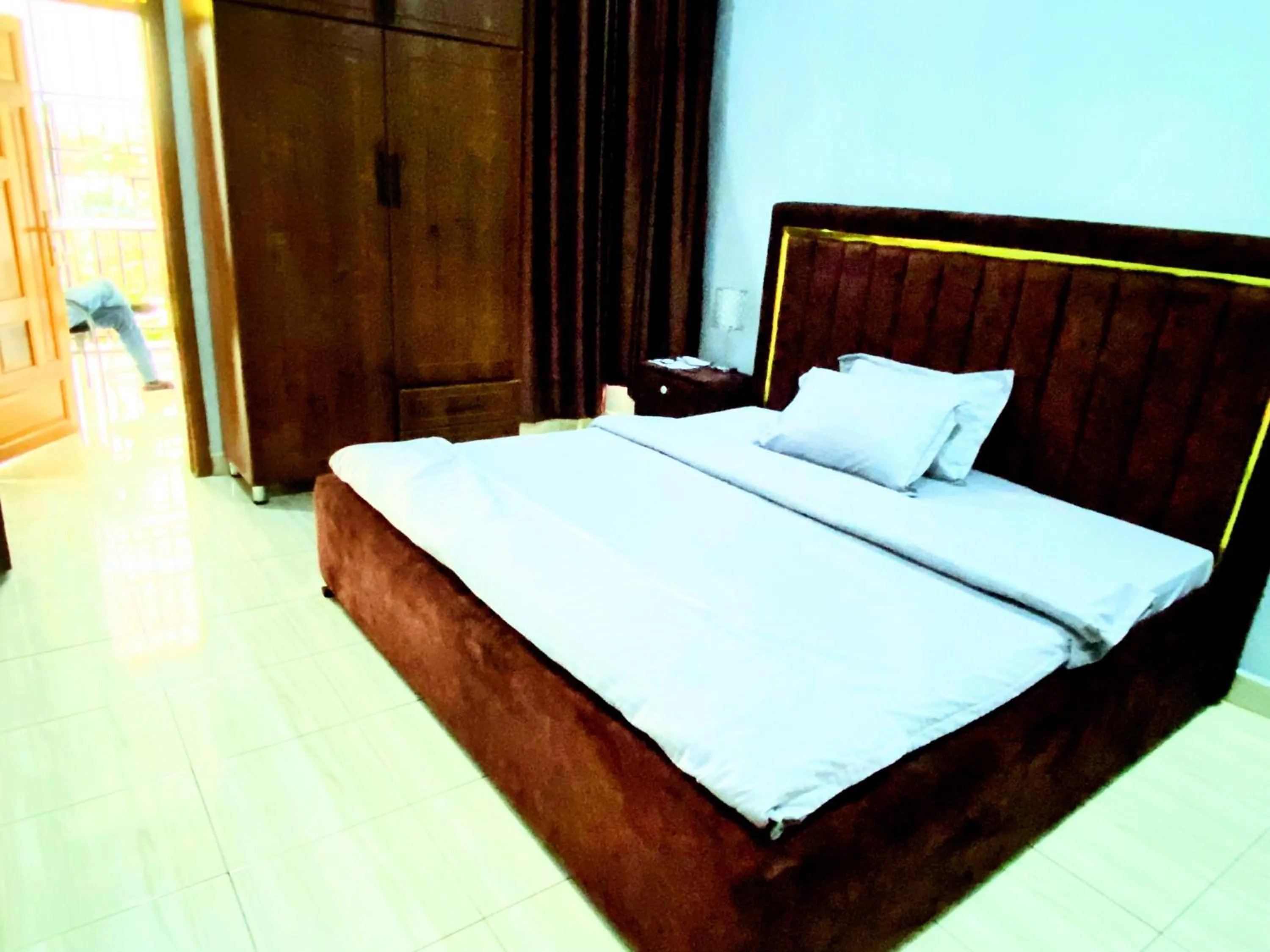 Bed in SILVER APART HOTEL Kigali