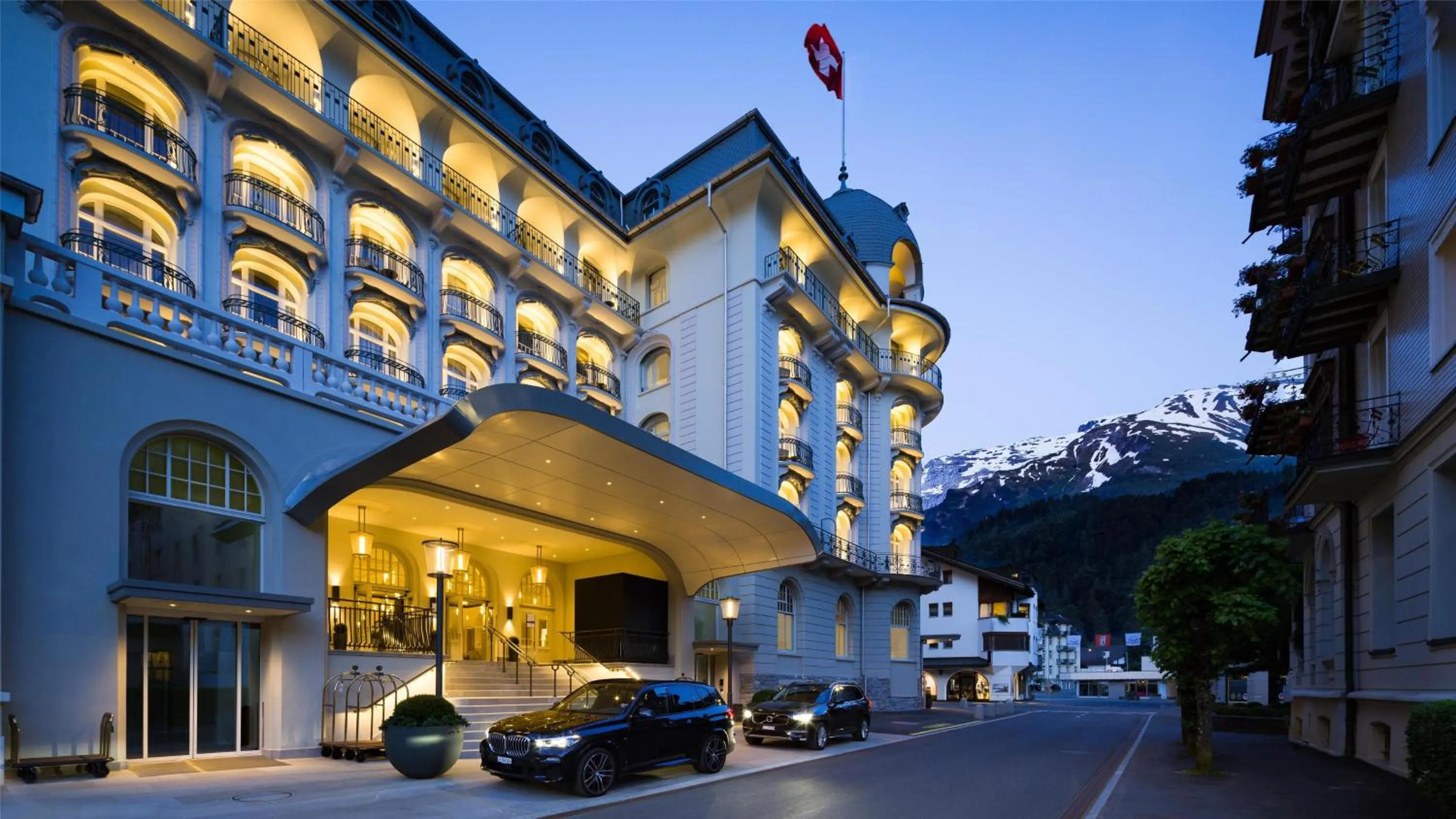 Property building in Kempinski Palace Engelberg