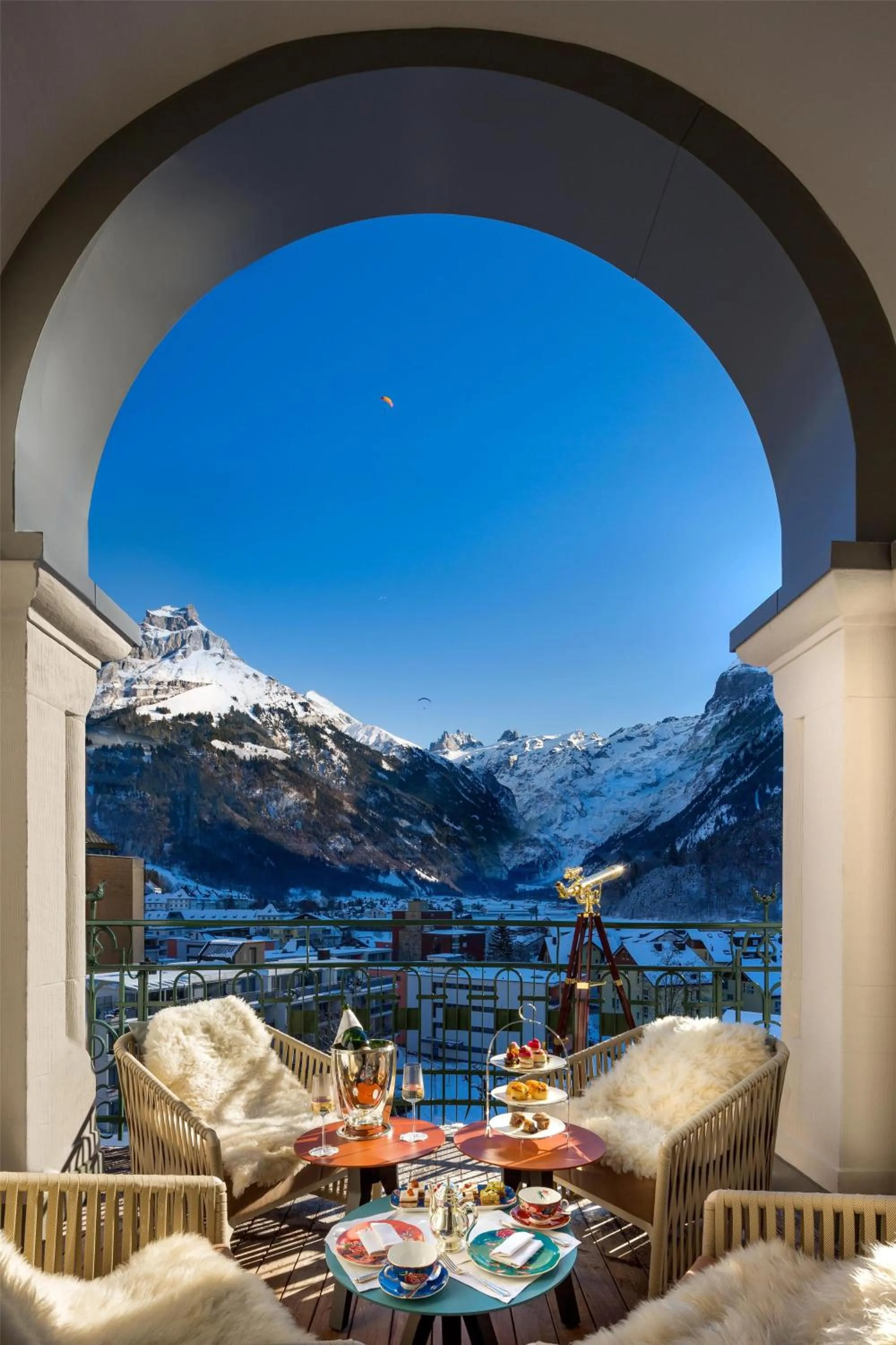 Bedroom in Kempinski Palace Engelberg