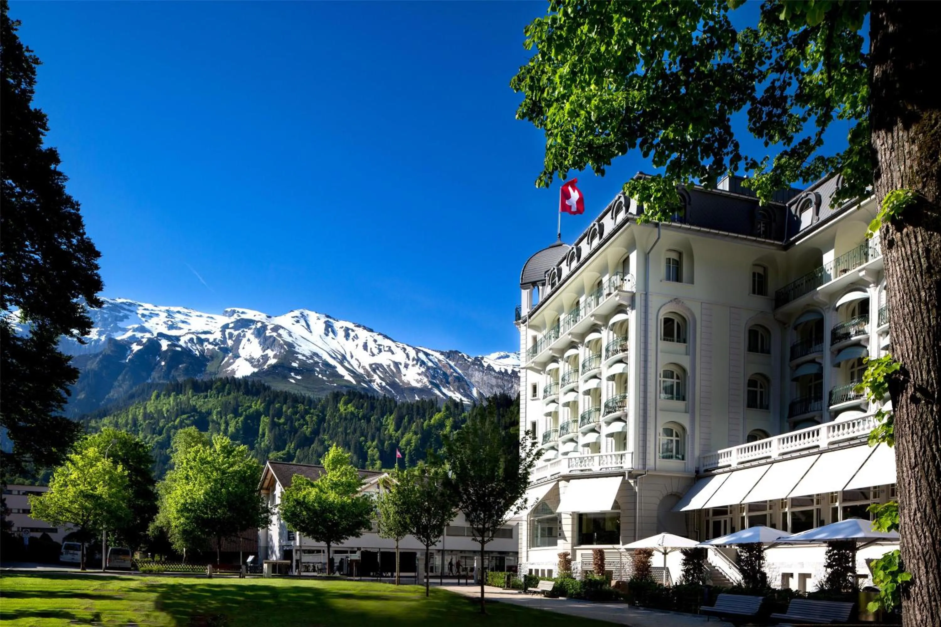 Property building in Kempinski Palace Engelberg