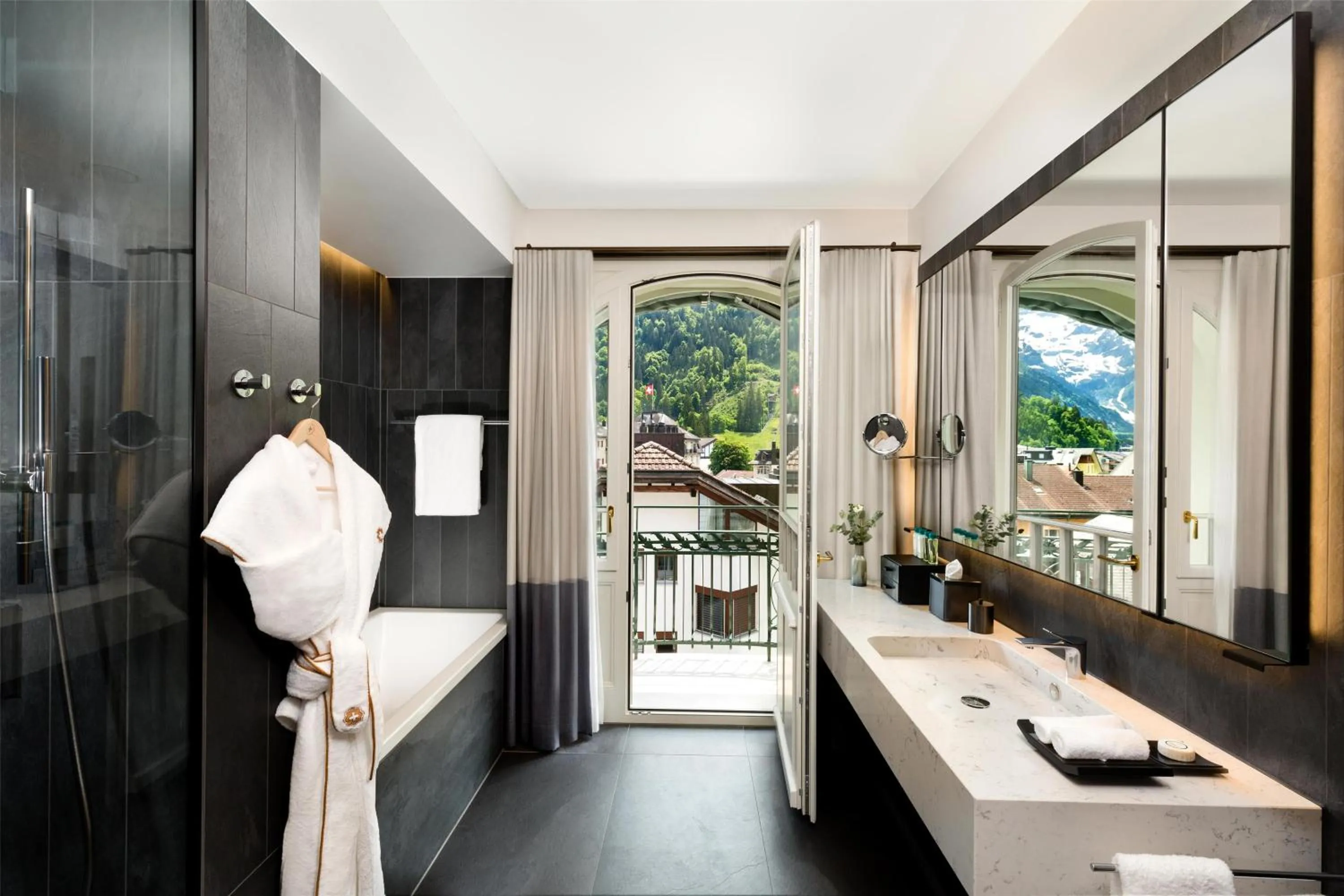 Bathroom in Kempinski Palace Engelberg