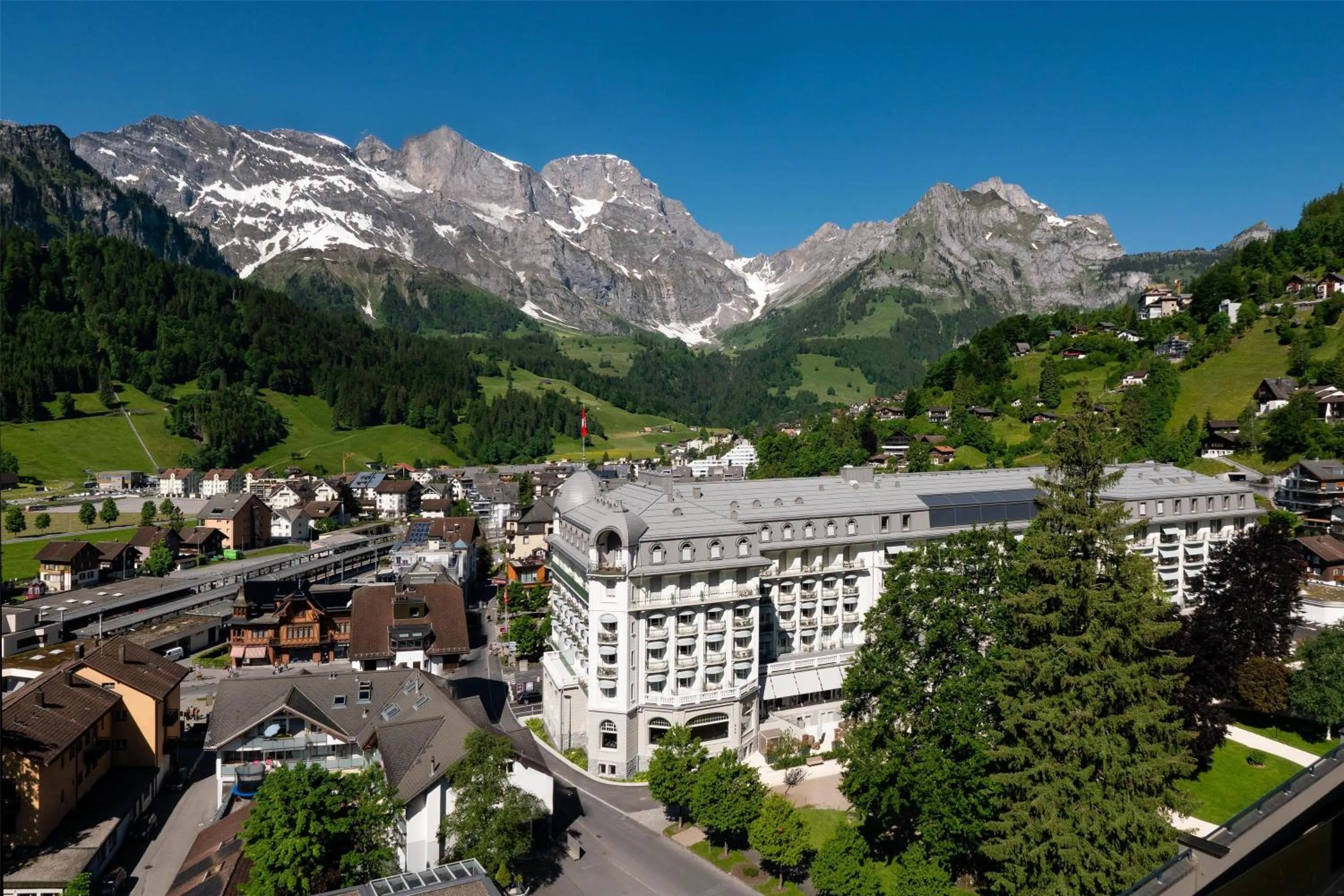 Property building in Kempinski Palace Engelberg