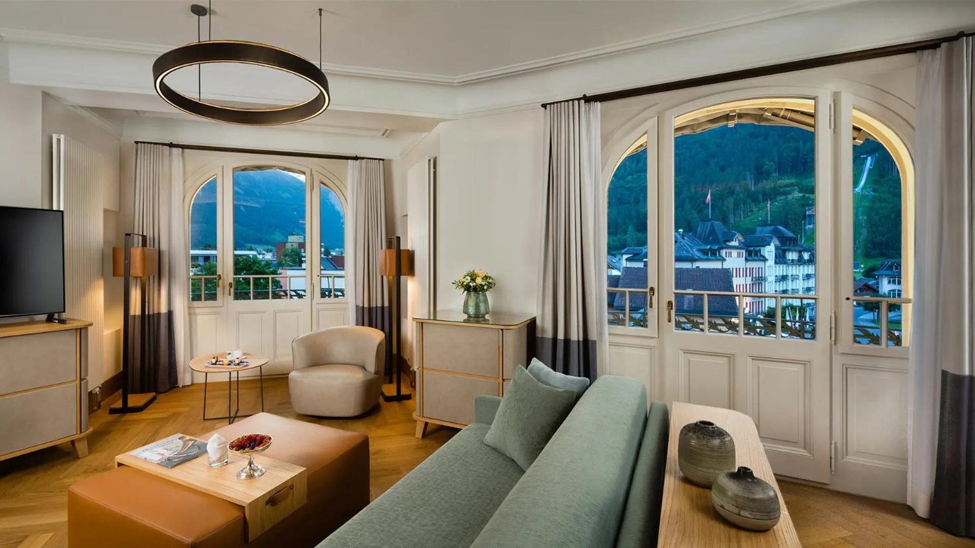 Property building in Kempinski Palace Engelberg
