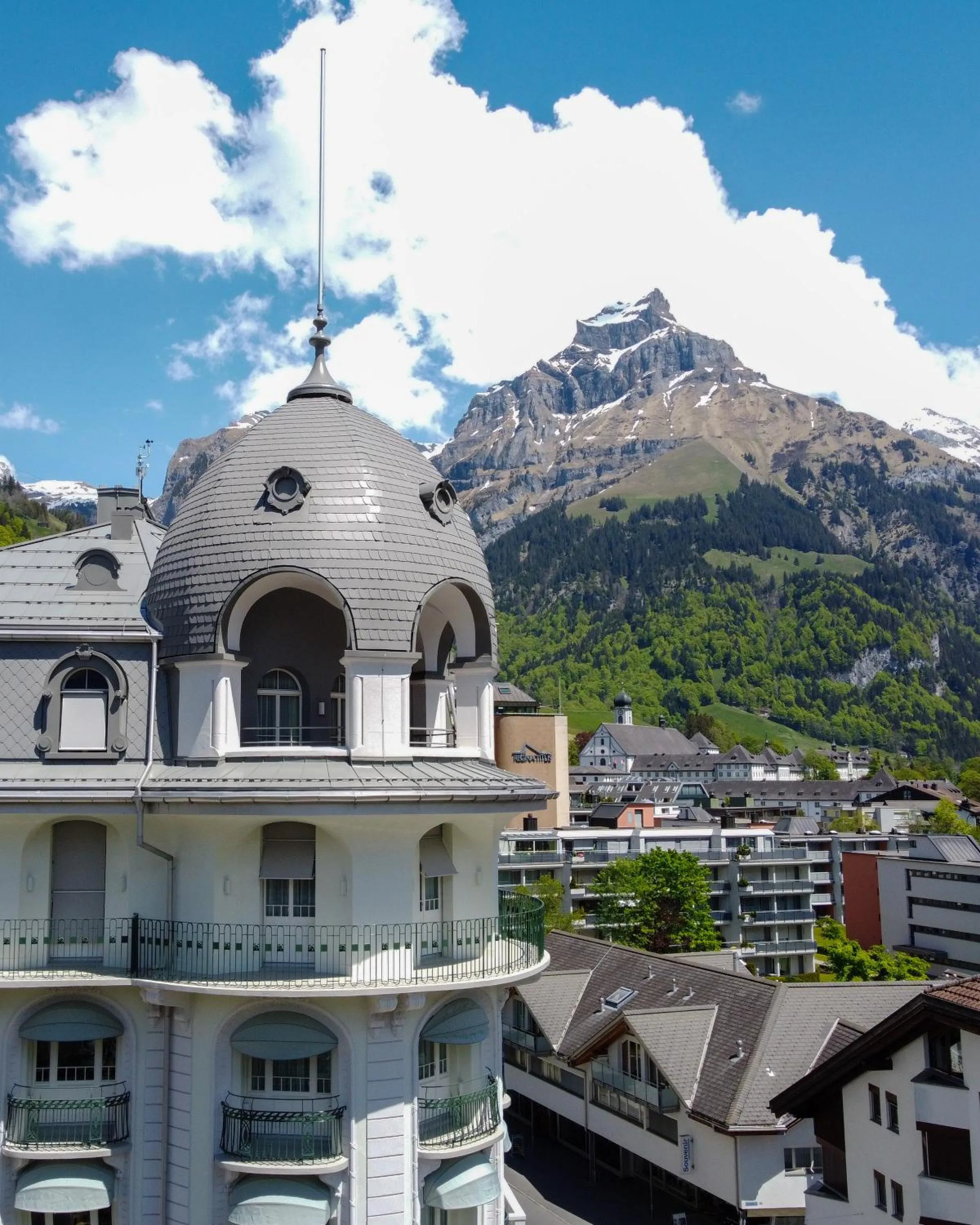 Property building in Kempinski Palace Engelberg