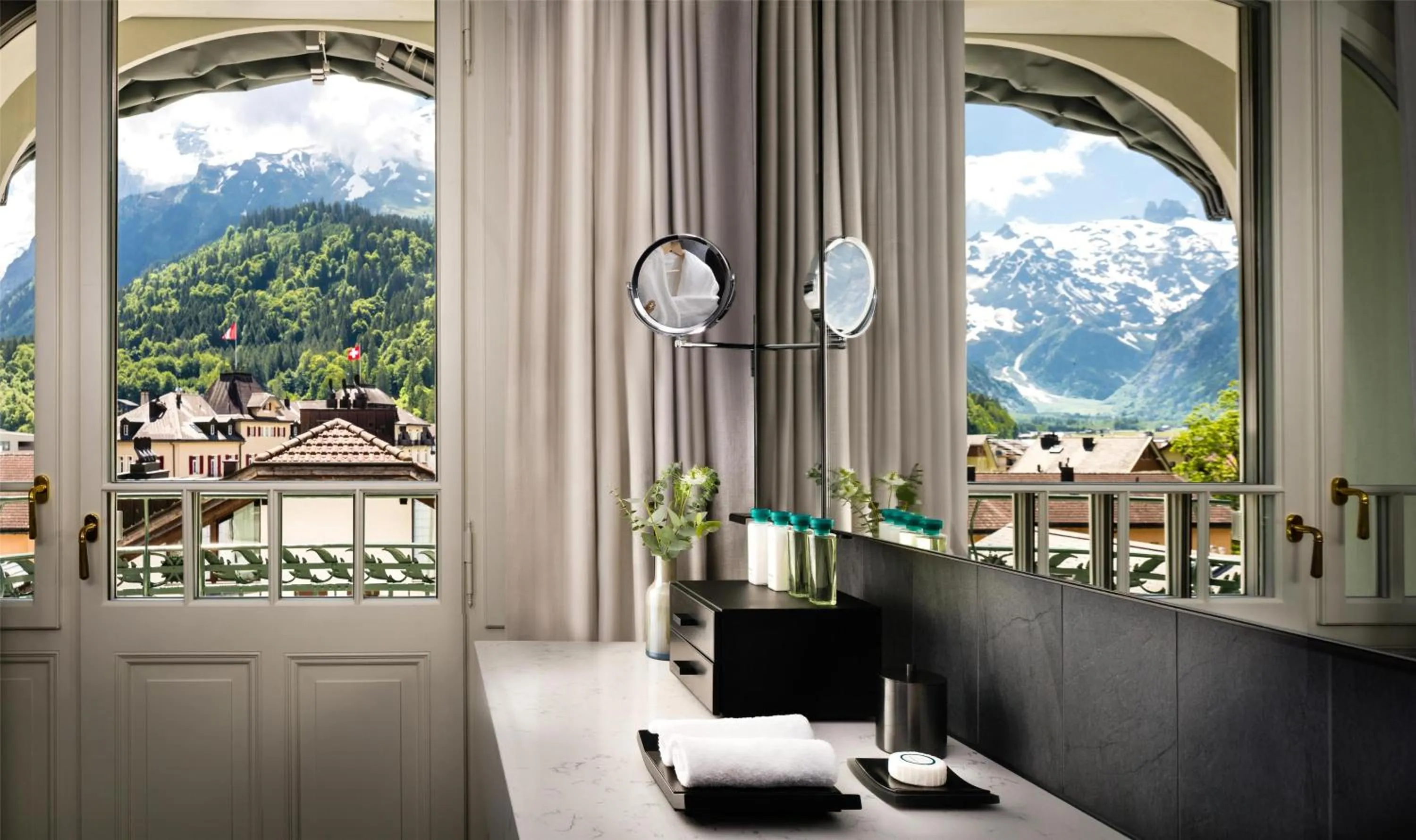 Living room in Kempinski Palace Engelberg