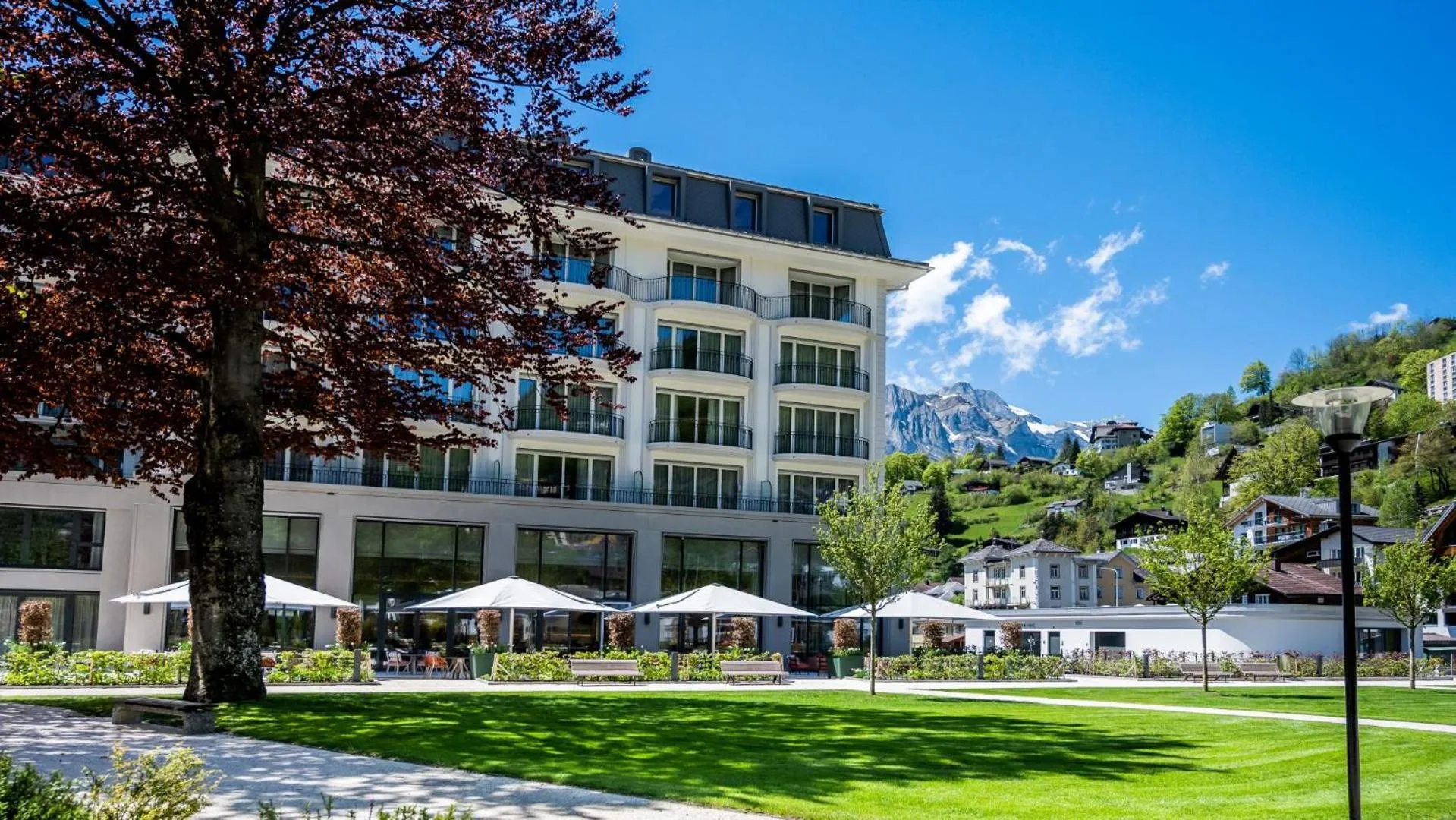 Property building in Kempinski Palace Engelberg