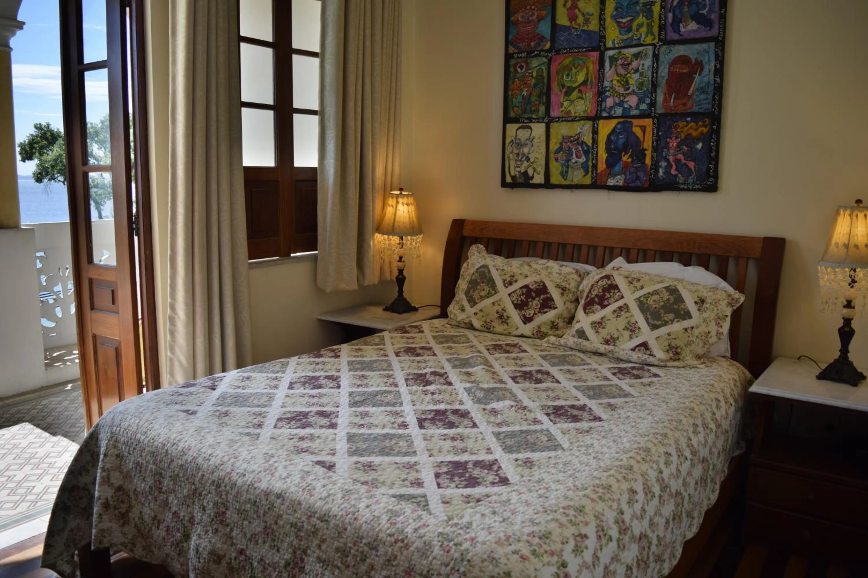 Bed in Beach Front Village