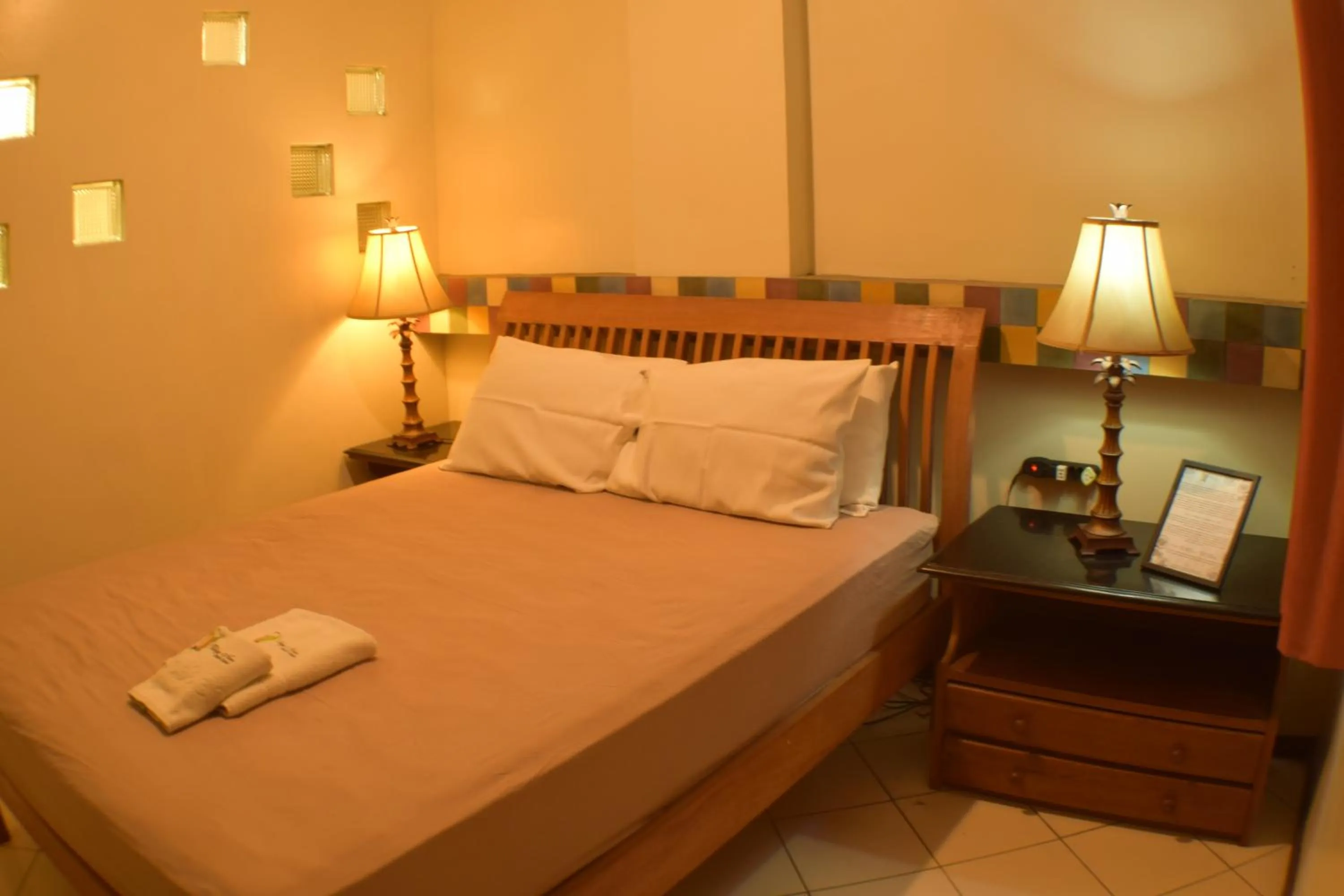 Bed in Beach Front Village