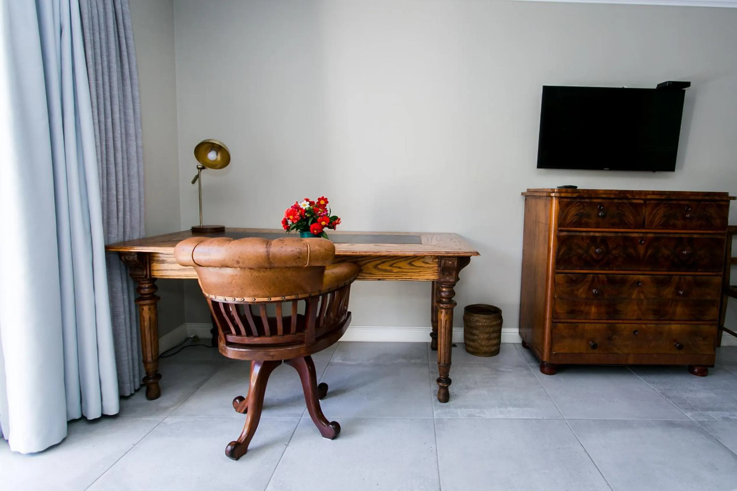 Seating area in Burkleigh House