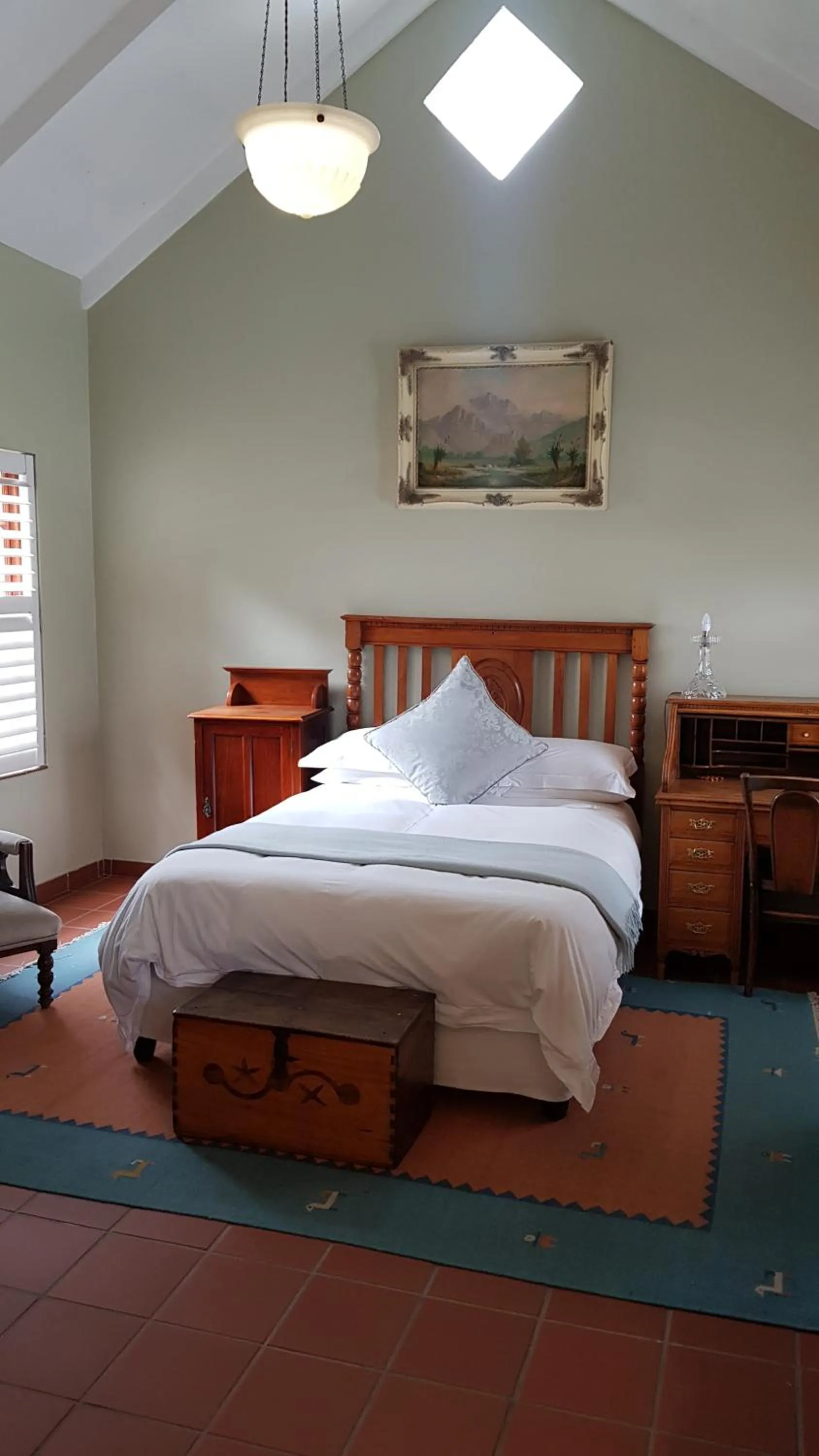 Bed in Burkleigh House