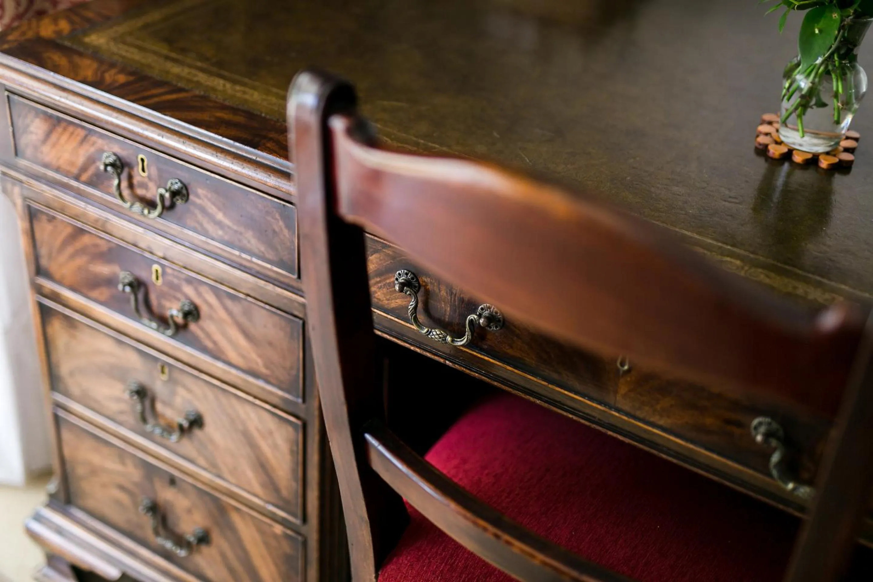 Decorative detail in Burkleigh House