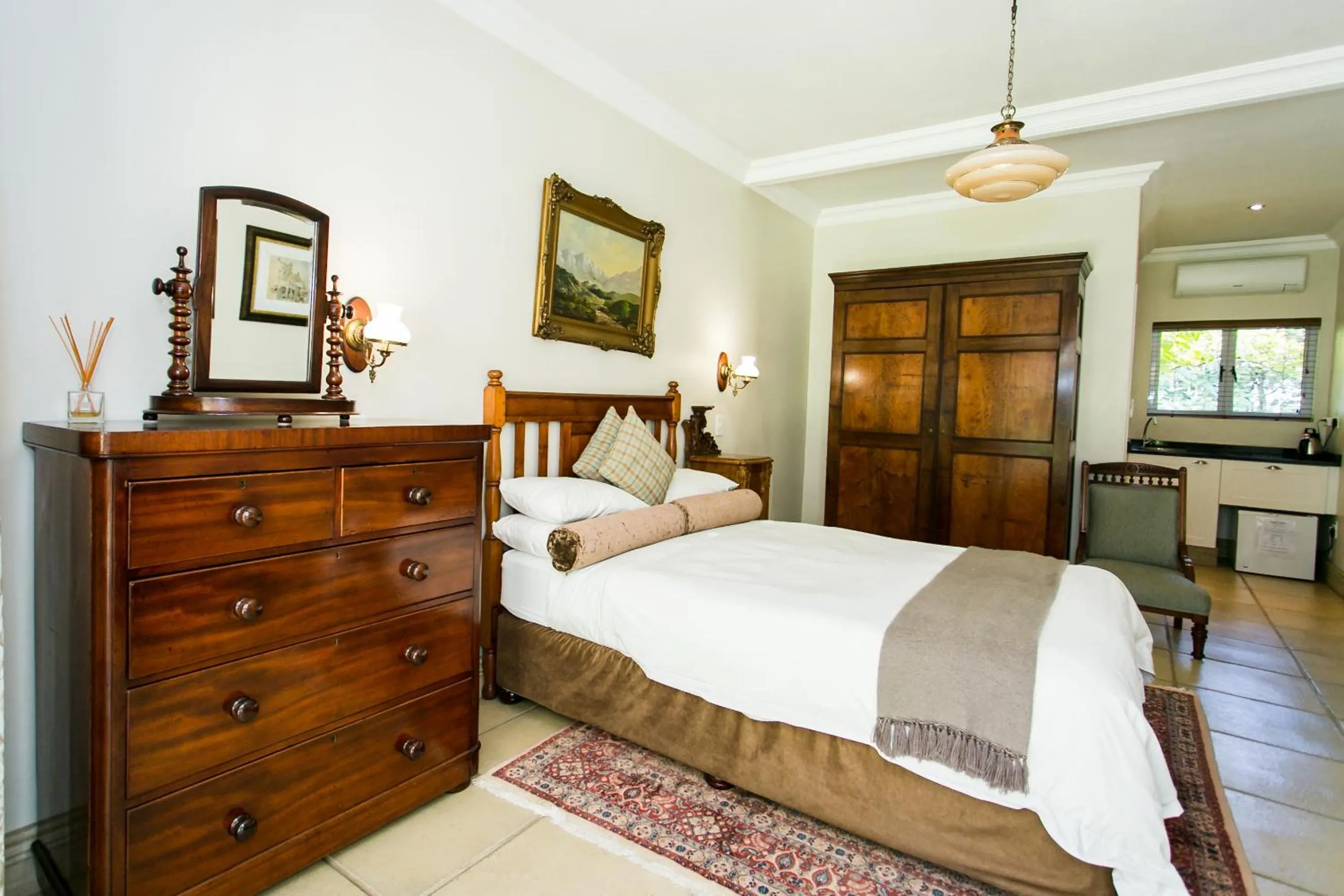 Bed in Burkleigh House