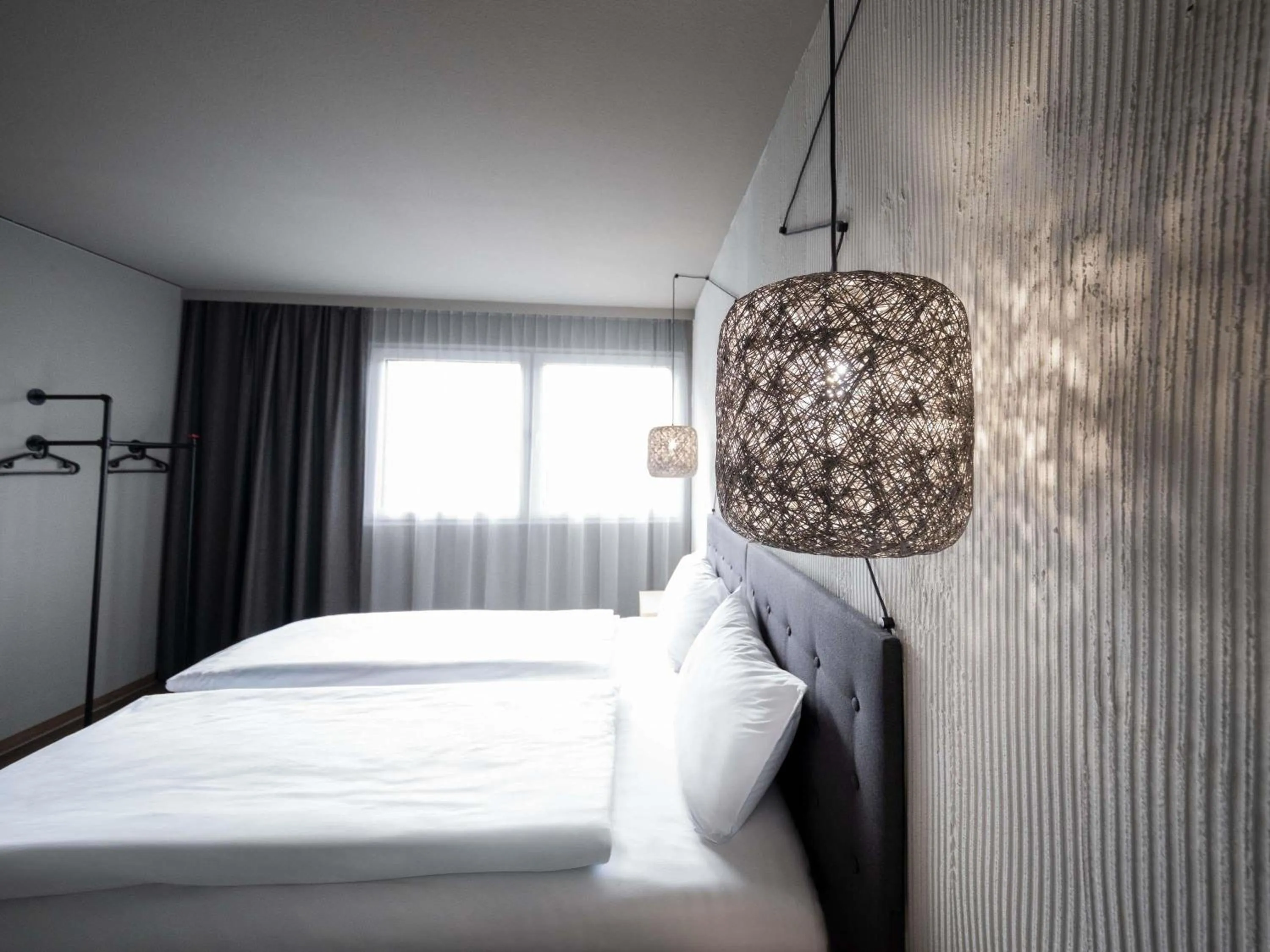 Bedroom, Bed in Ibis Styles Linz