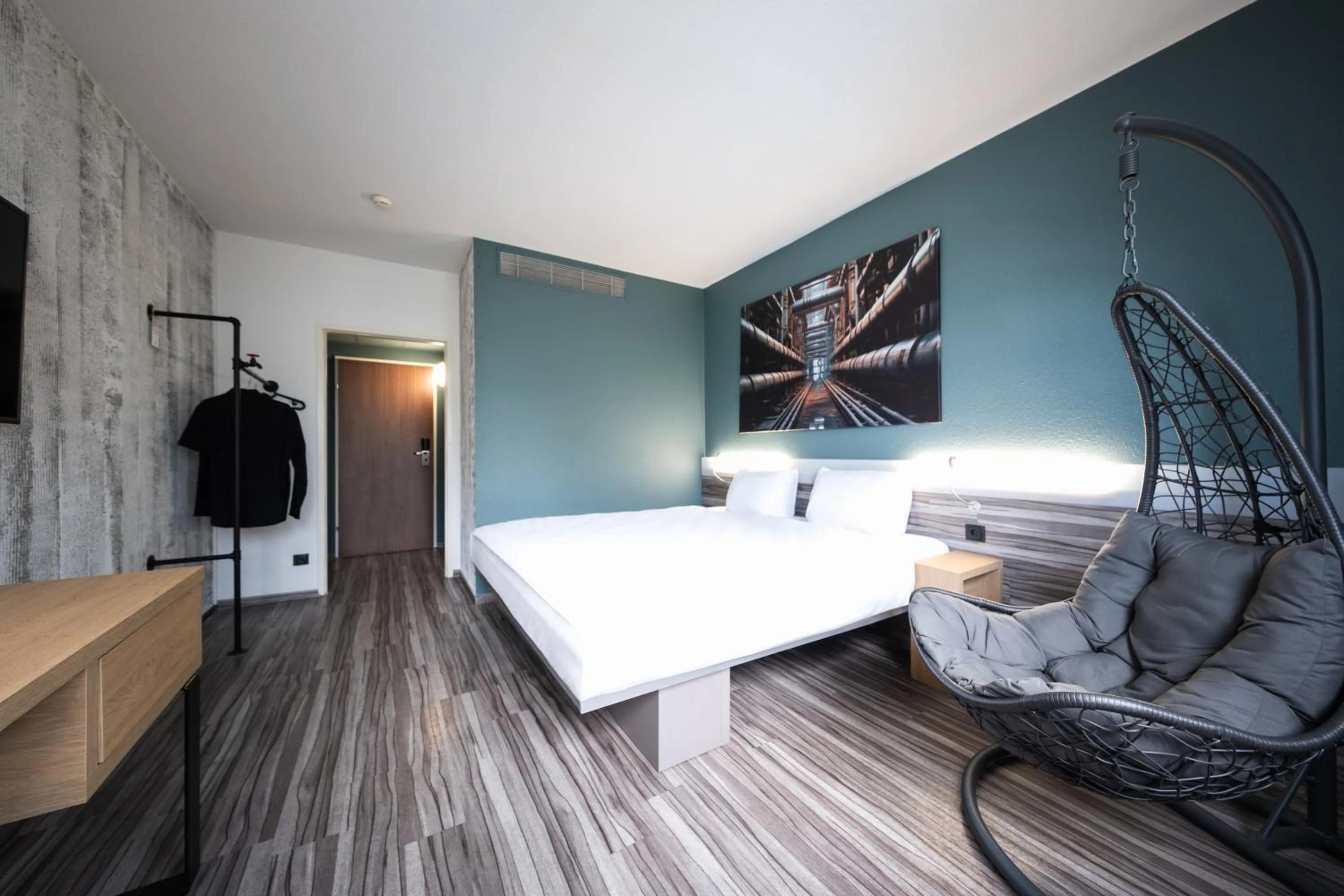 Photo of the whole room, Bed in Ibis Styles Linz