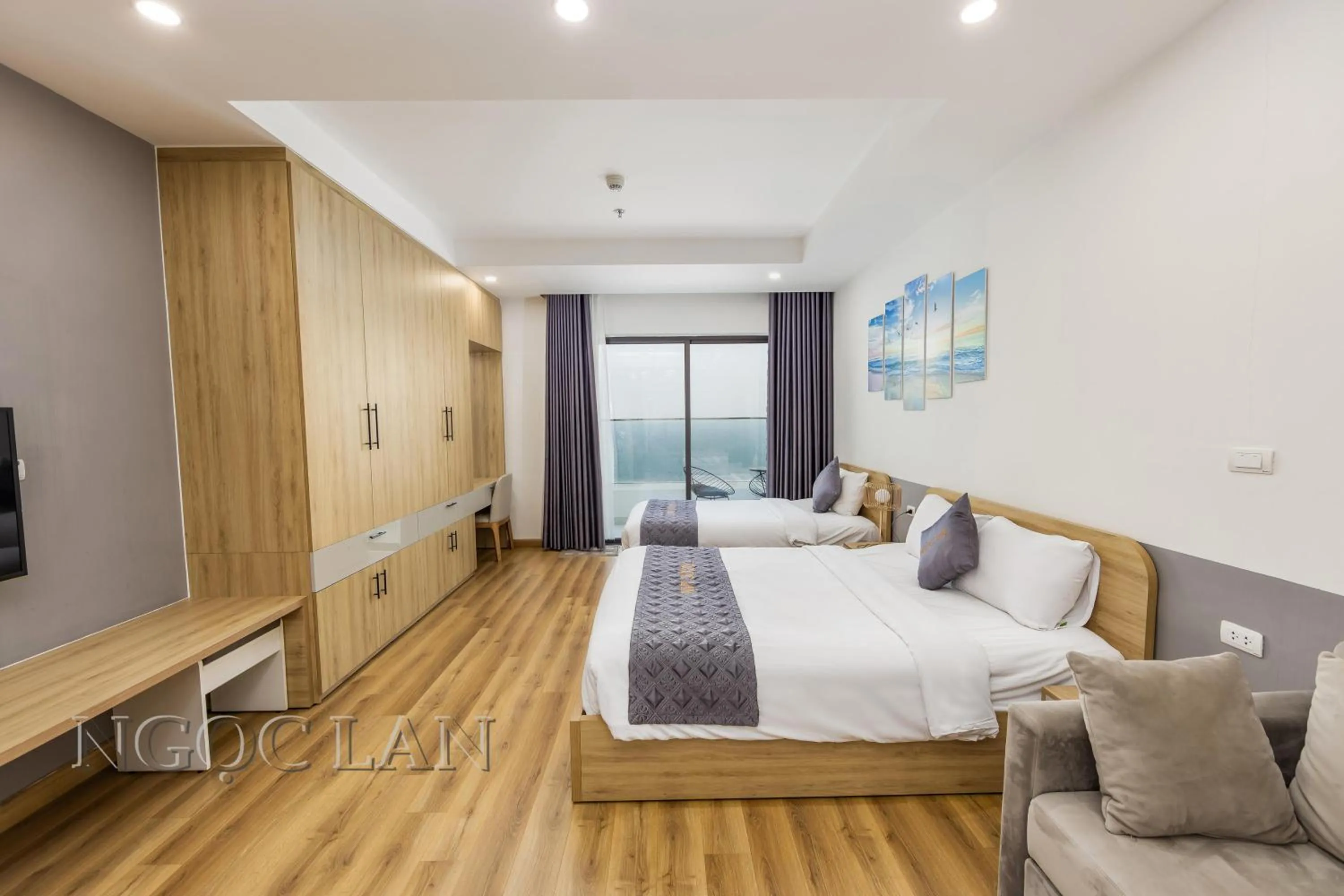 Bed in TMS Quy Nhon - Ngoc Lan Apartments