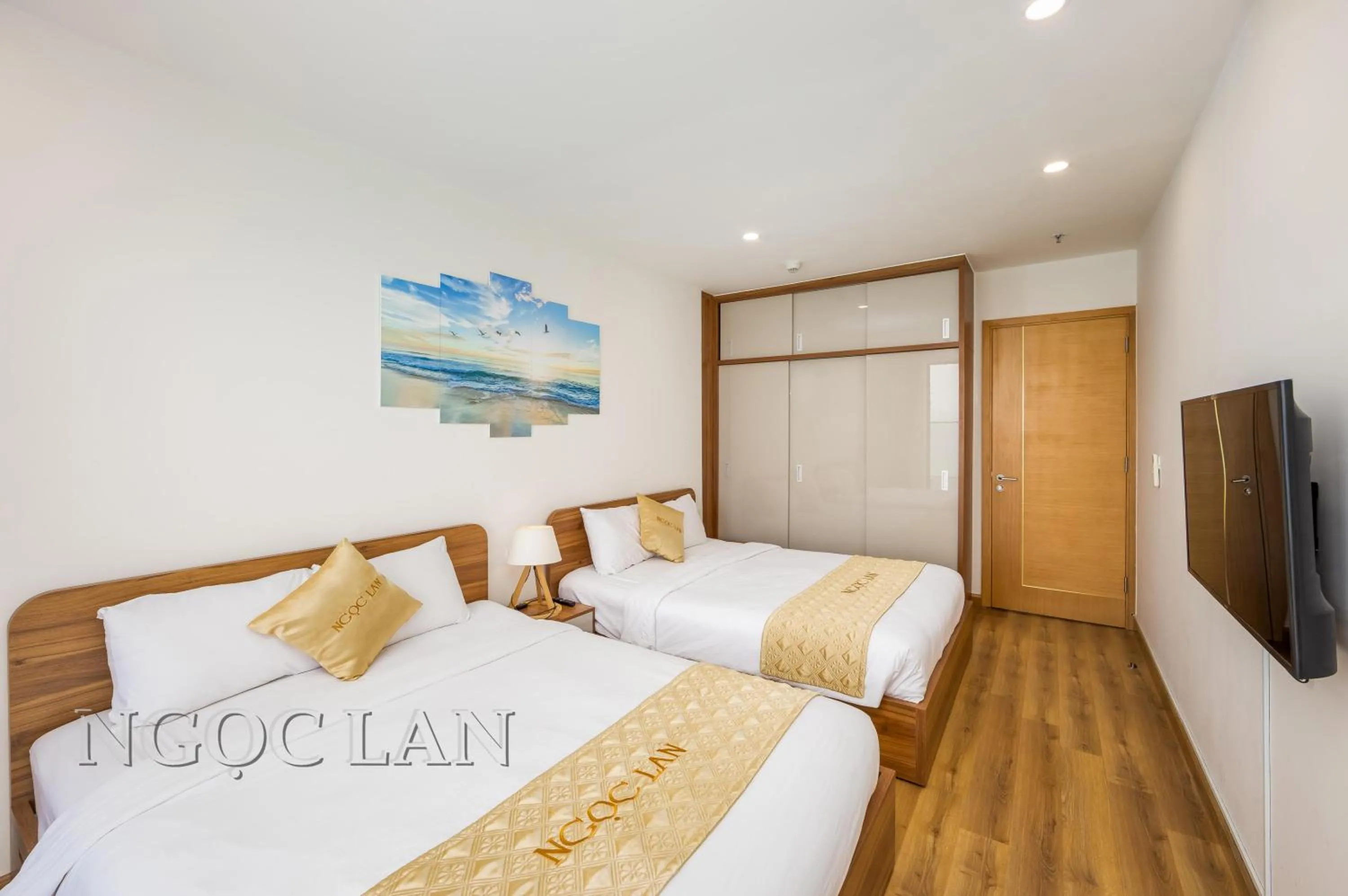 Bed in TMS Quy Nhon - Ngoc Lan Apartments