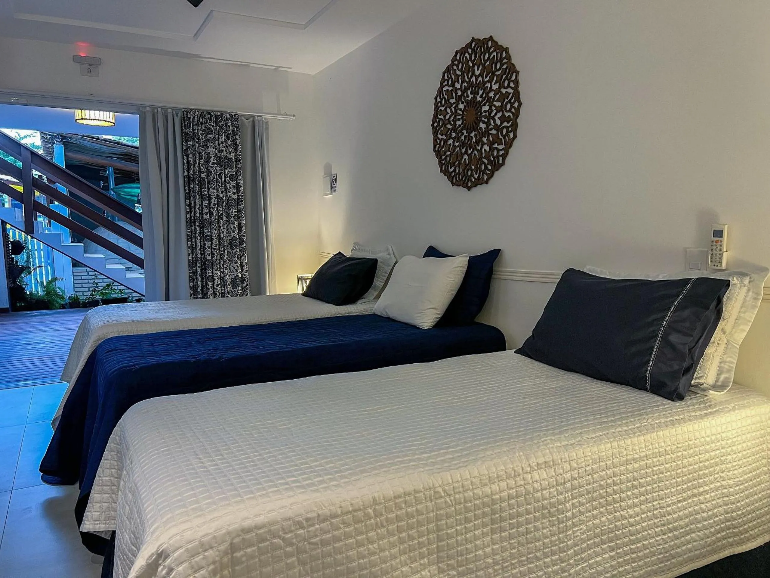 Bed in Pousada Brisa