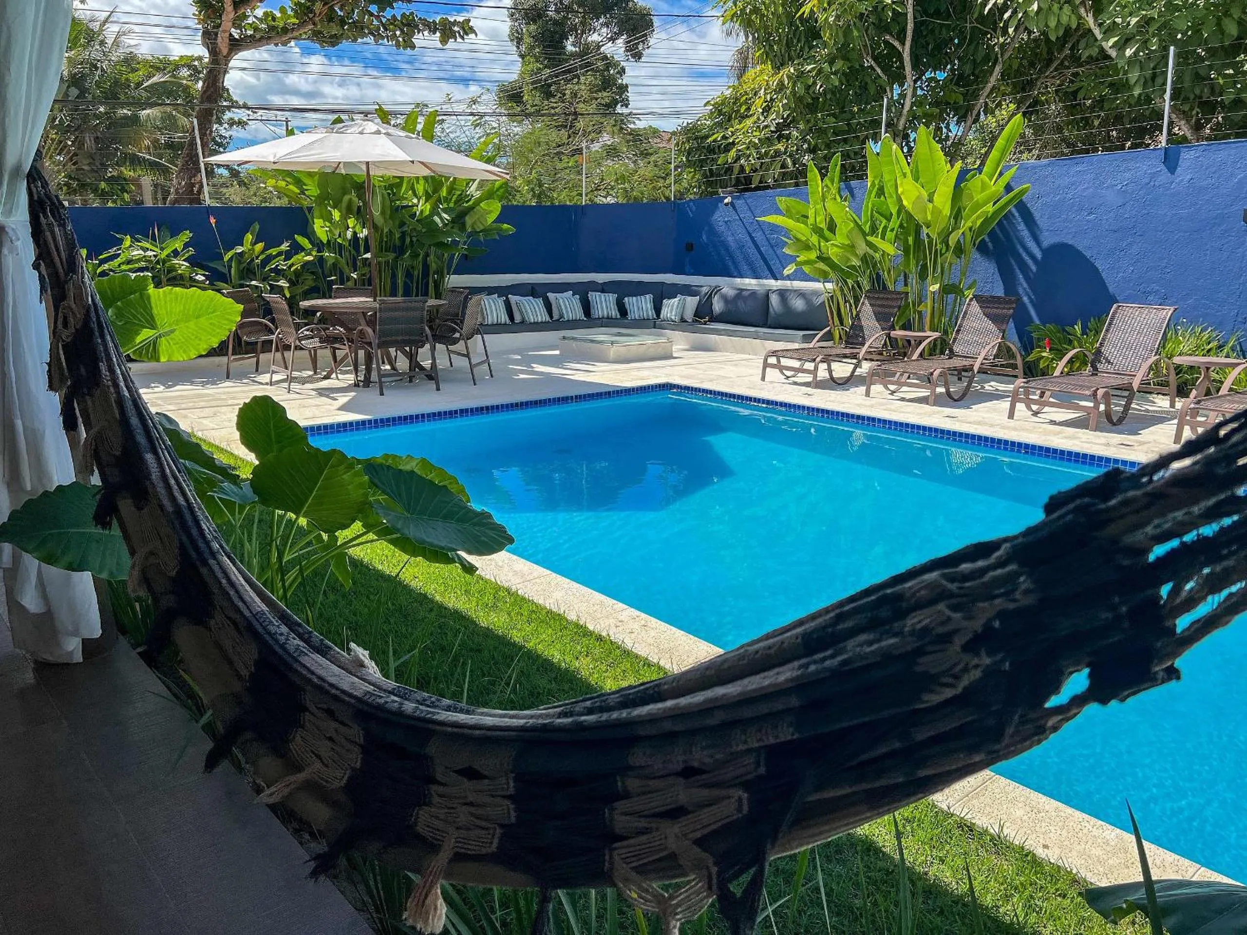 Swimming pool in Pousada Brisa