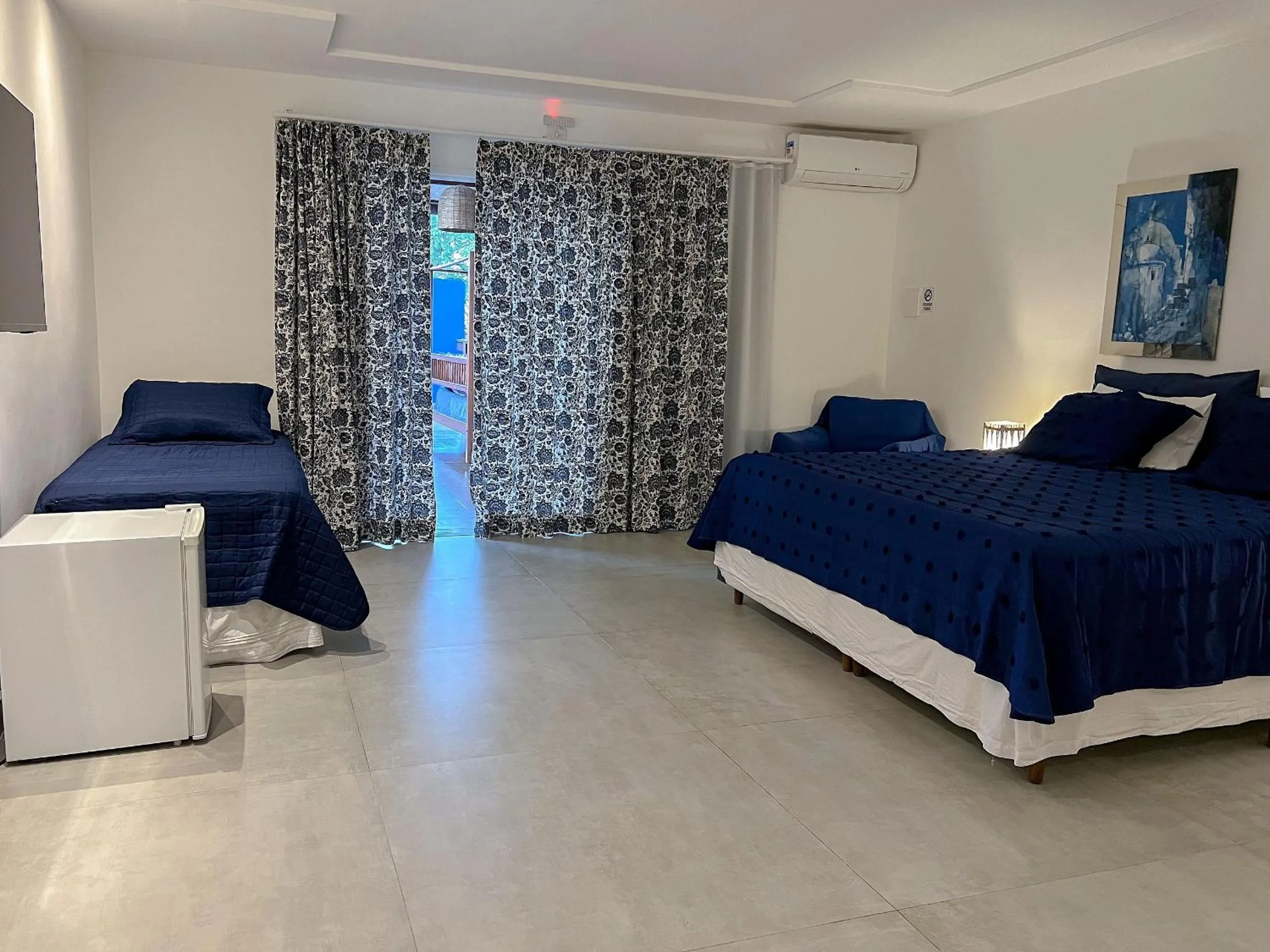 Bed in Pousada Brisa