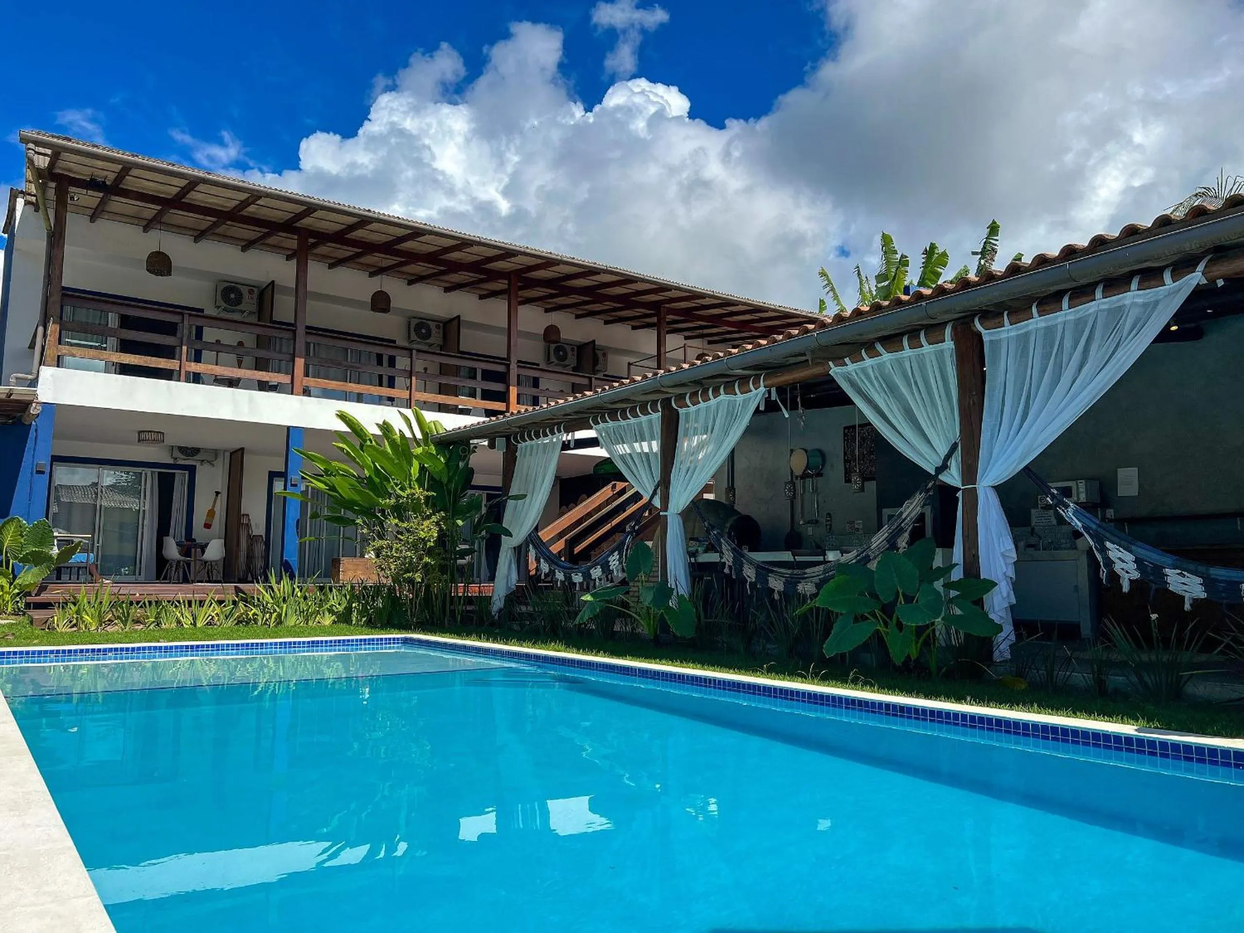 Swimming pool in Pousada Brisa