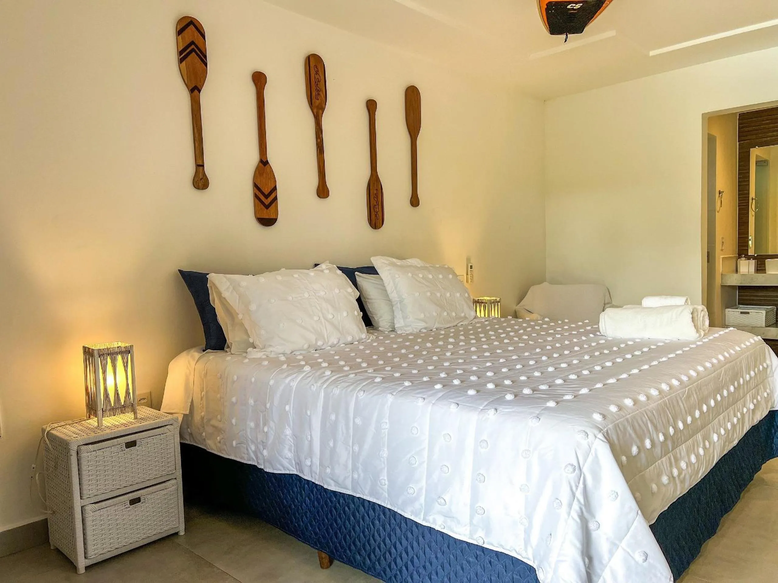 Bed in Pousada Brisa