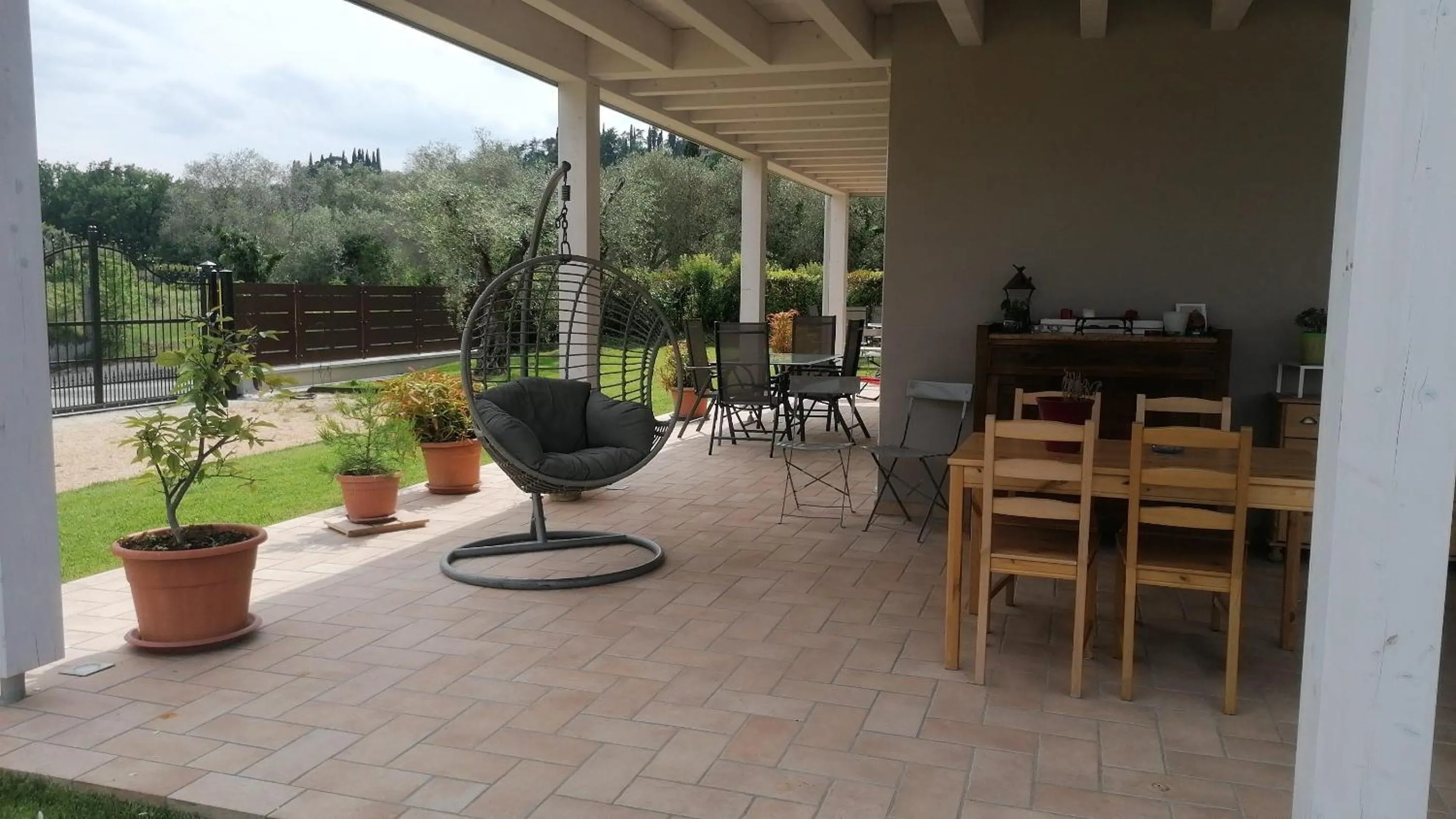 Patio in B&B Solstizio d'estate