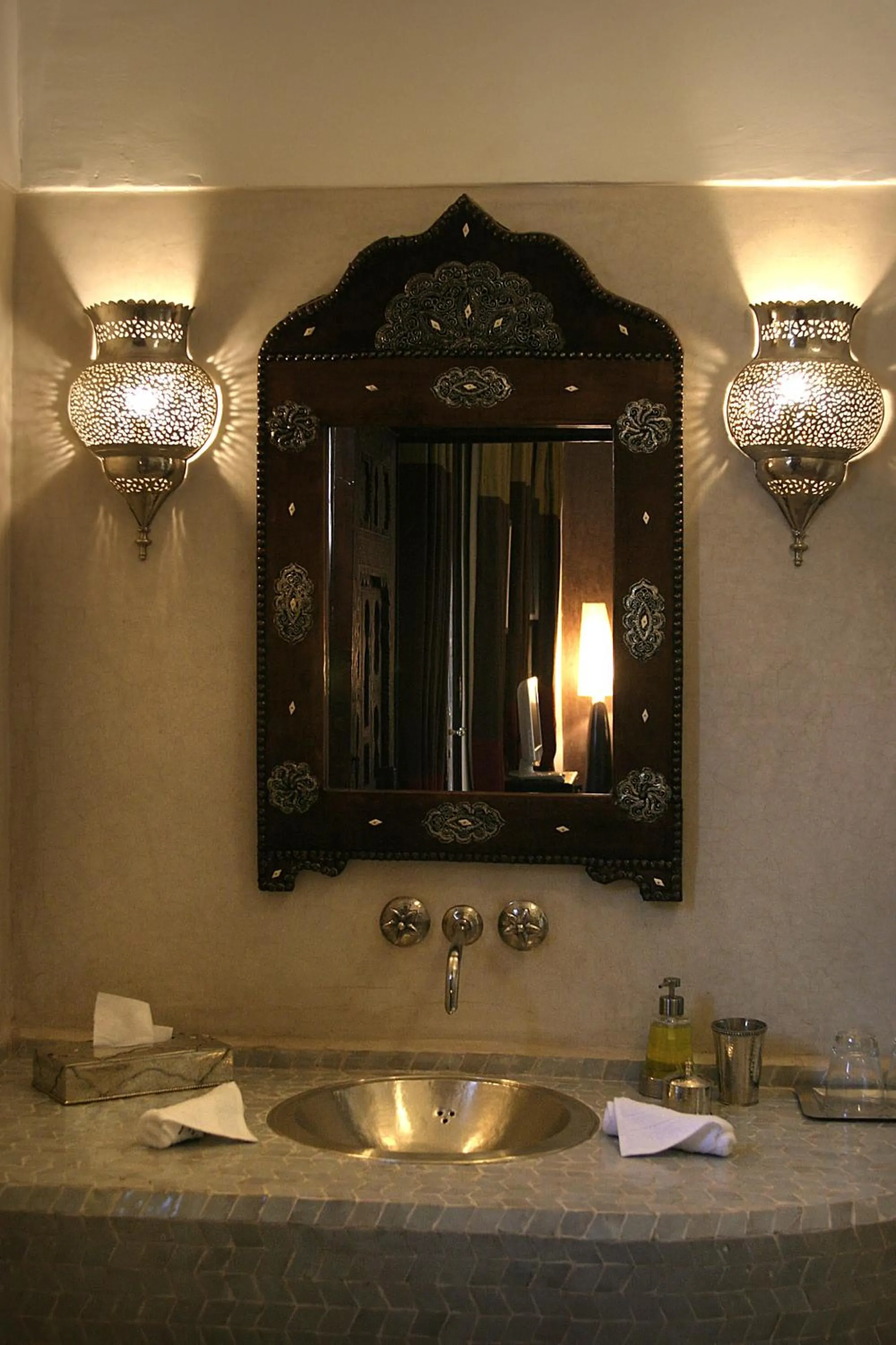 Decorative detail in Riad Assakina