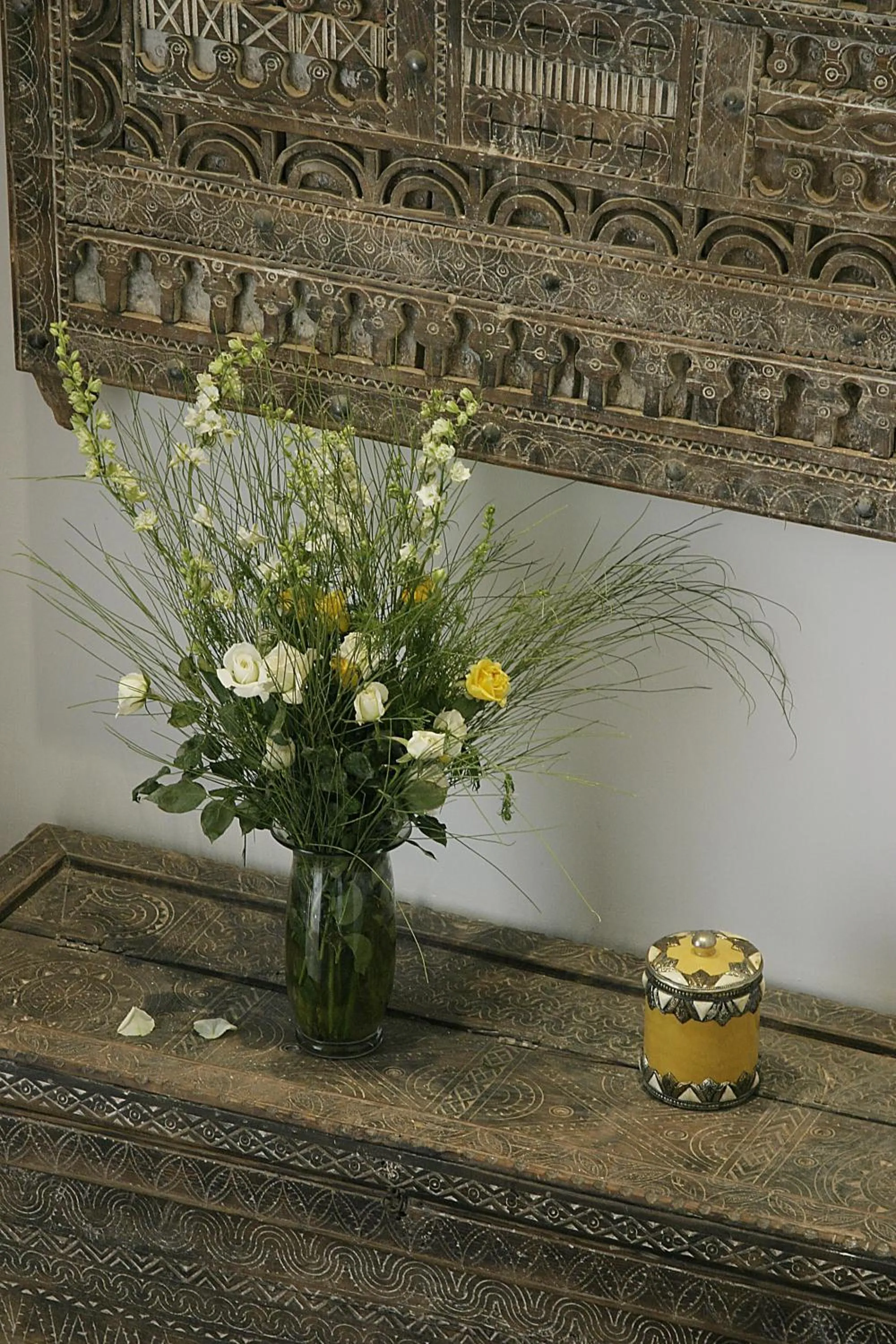 Decorative detail in Riad Assakina