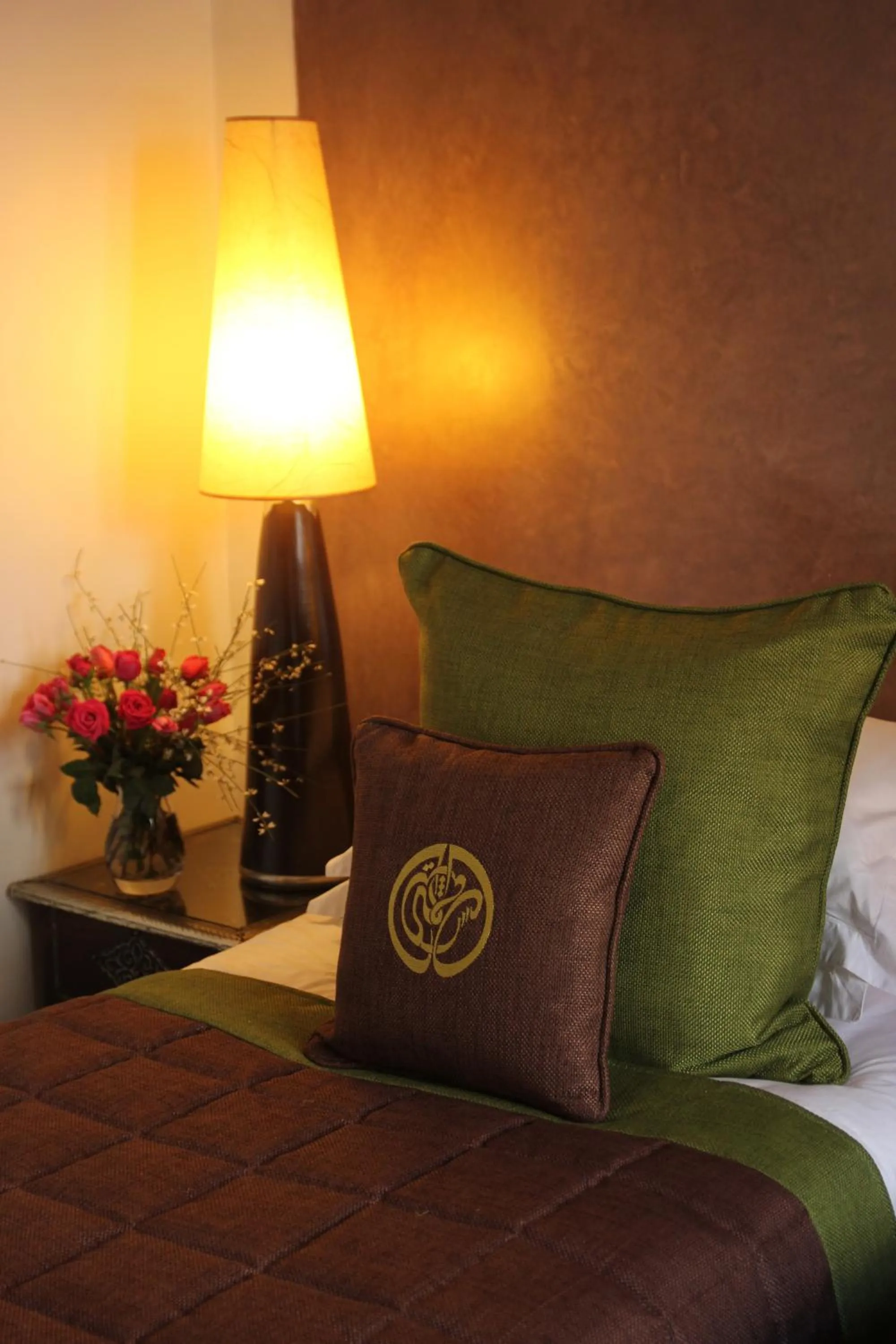 Decorative detail, Bed in Riad Assakina