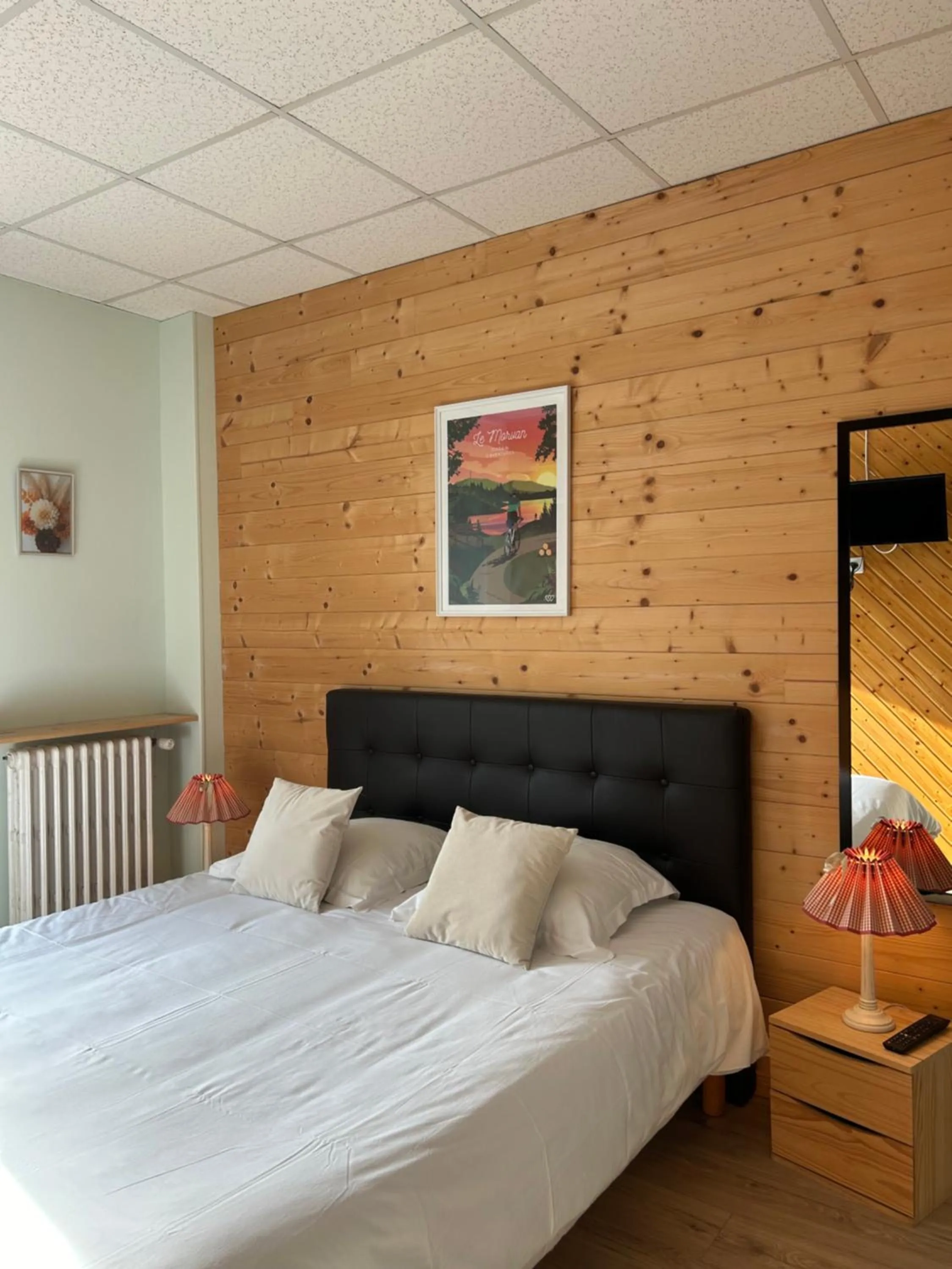 TV and multimedia, Bed in Hôtel l'Annexe