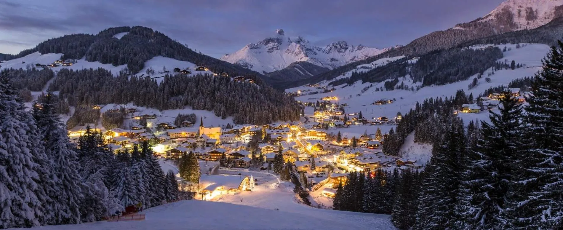 Mountain view in Hotel Unterhof