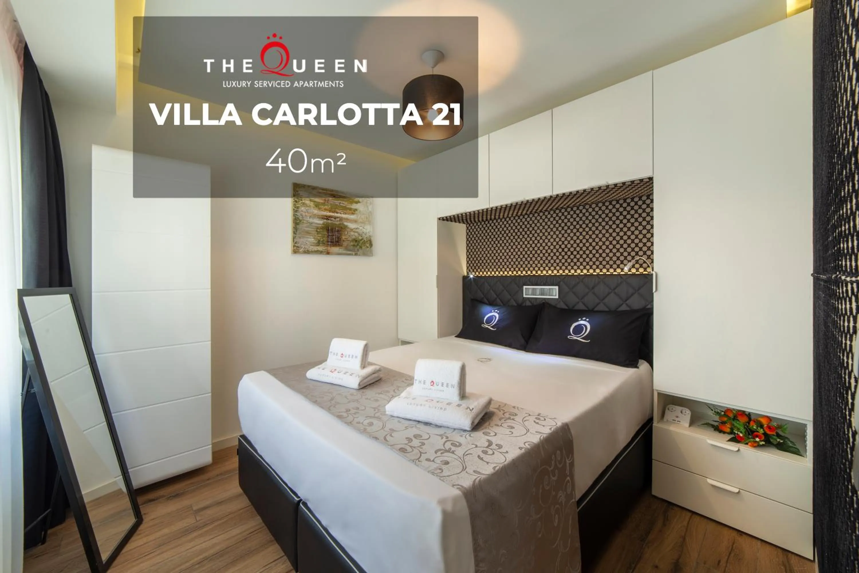 Property logo or sign in The Queen Luxury Apartments - Villa Carlotta