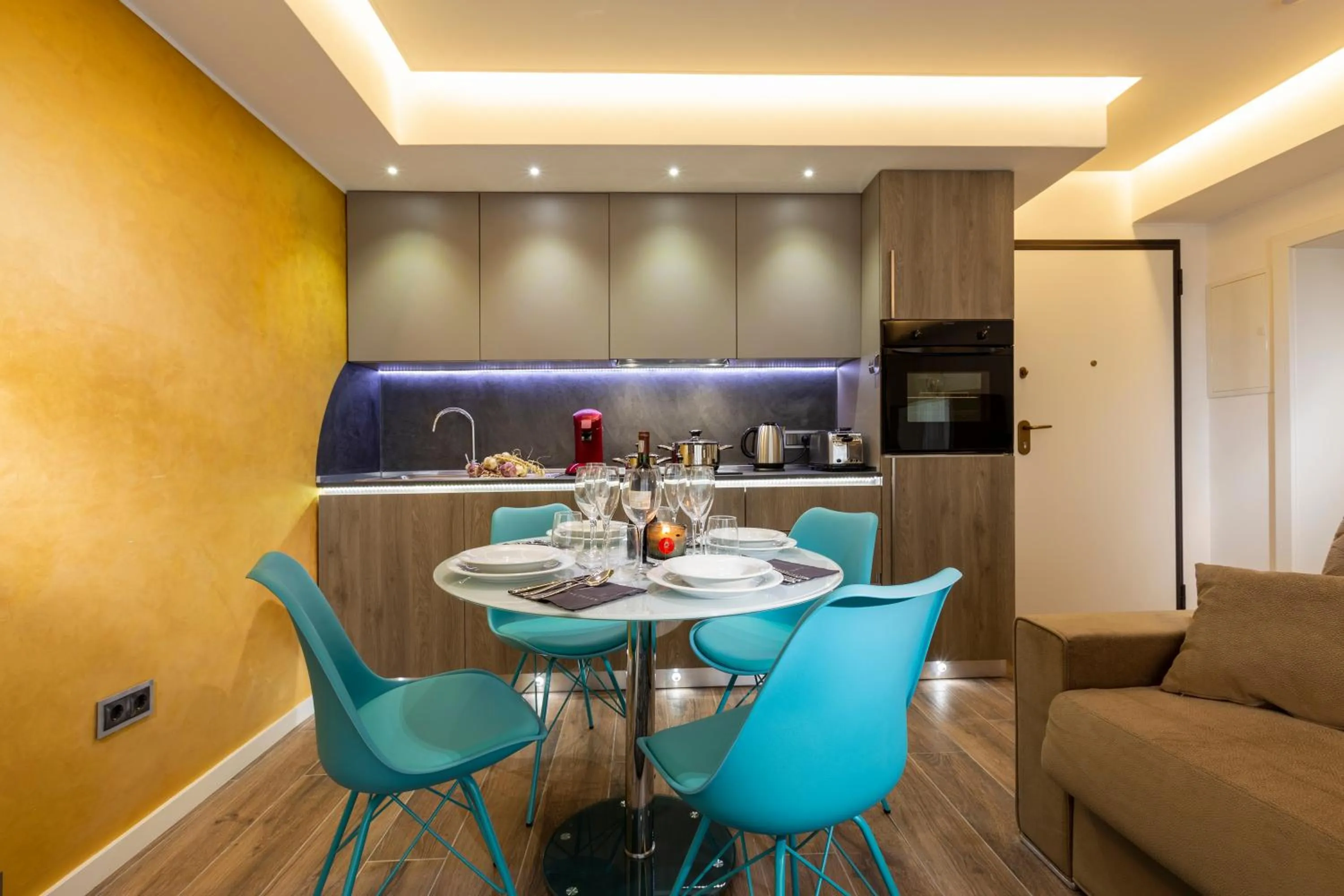 Seating area in The Queen Luxury Apartments - Villa Carlotta