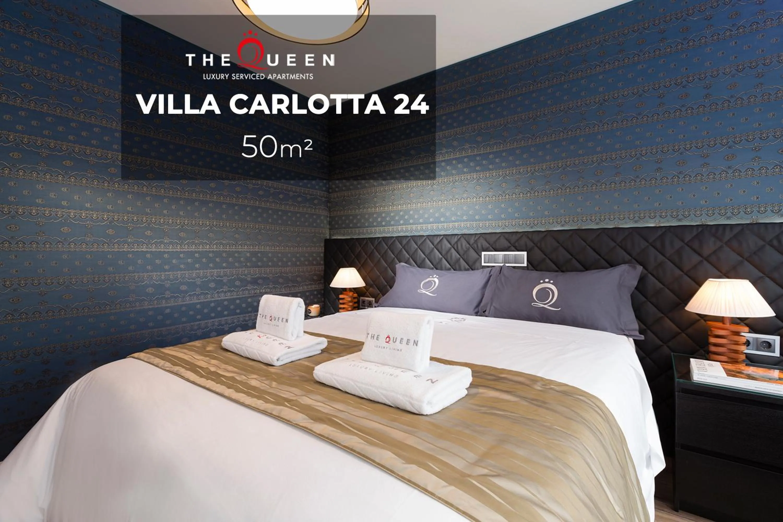 Photo of the whole room, Bed in The Queen Luxury Apartments - Villa Carlotta