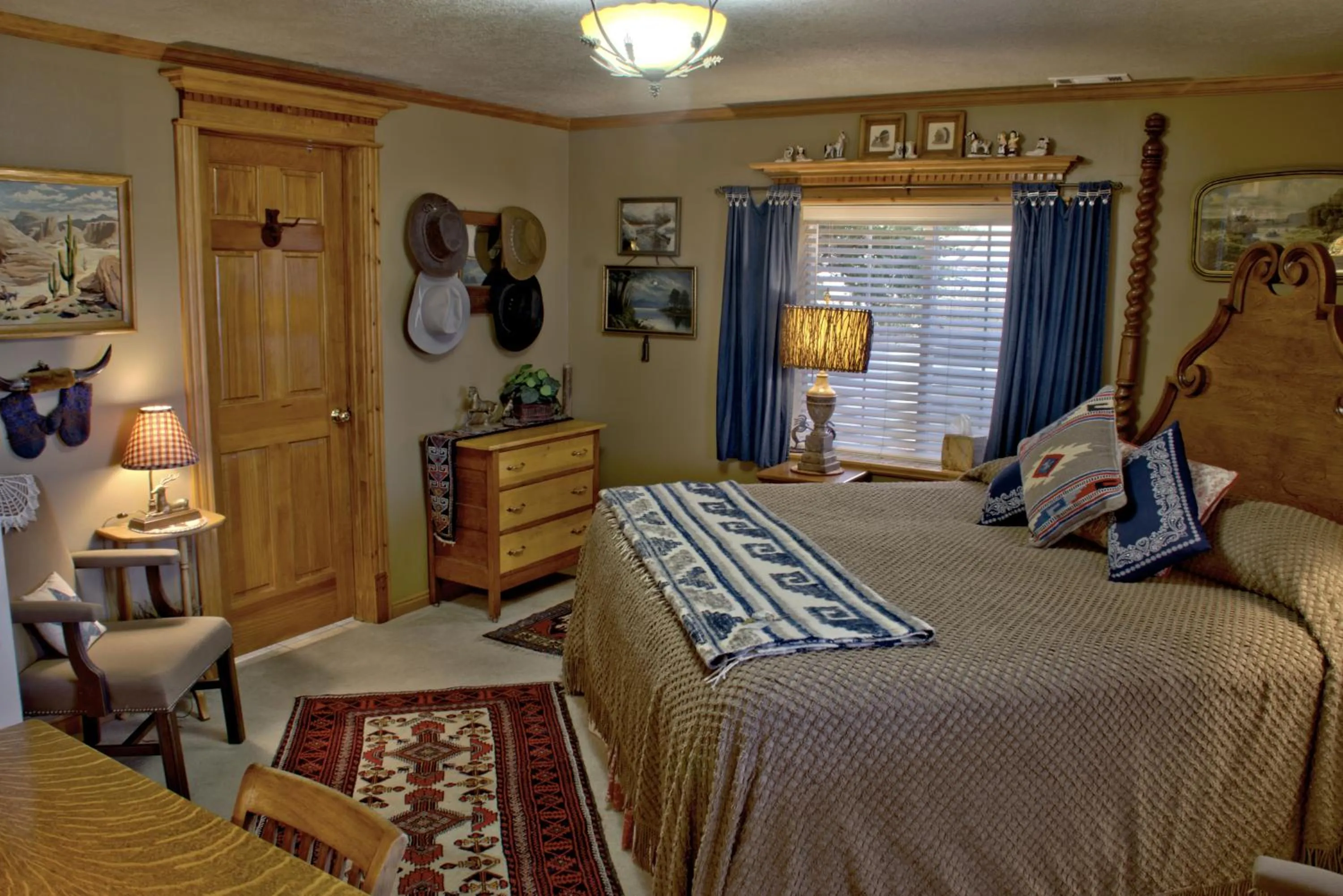 Bed in Big Yellow Inn