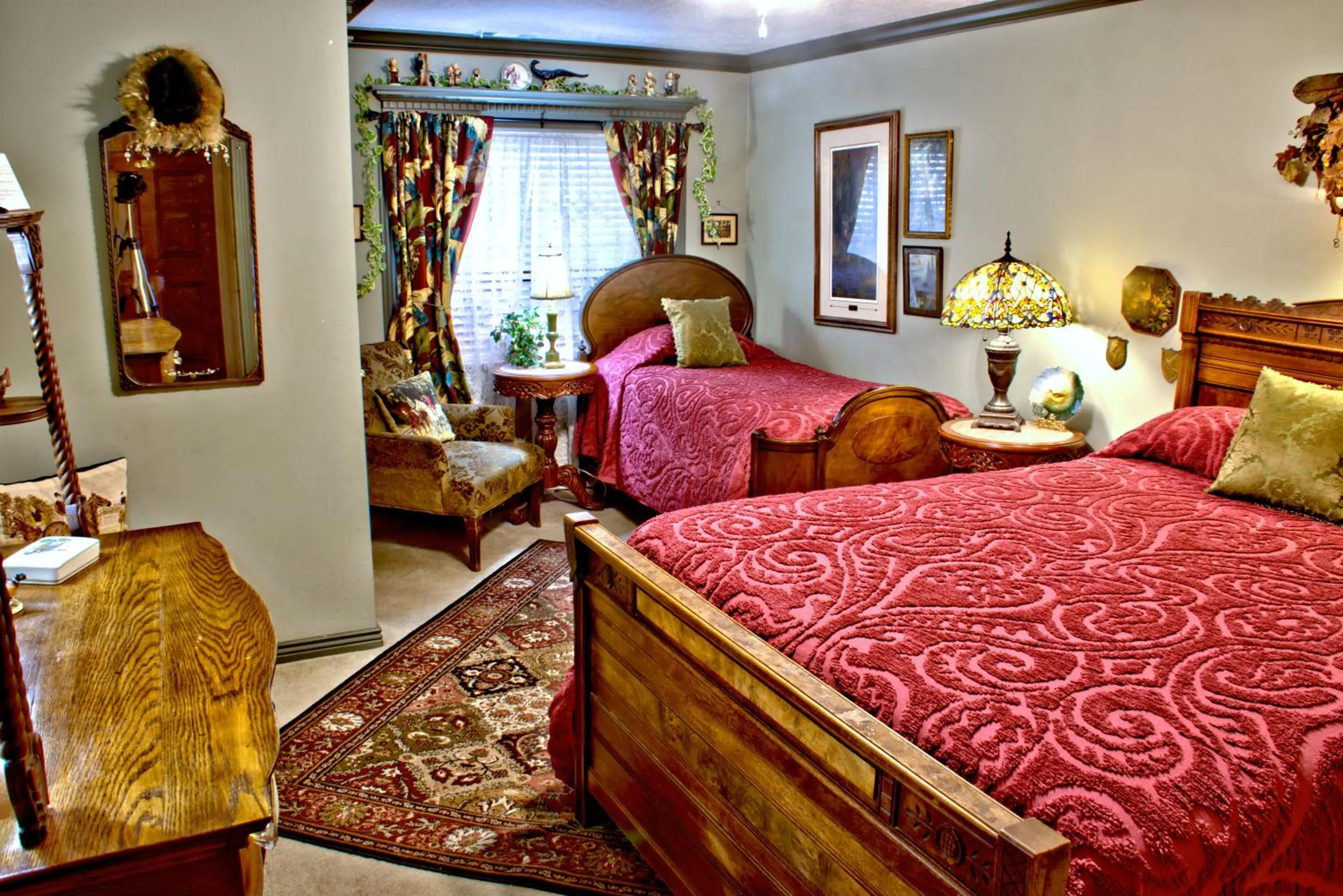 Bed in Big Yellow Inn