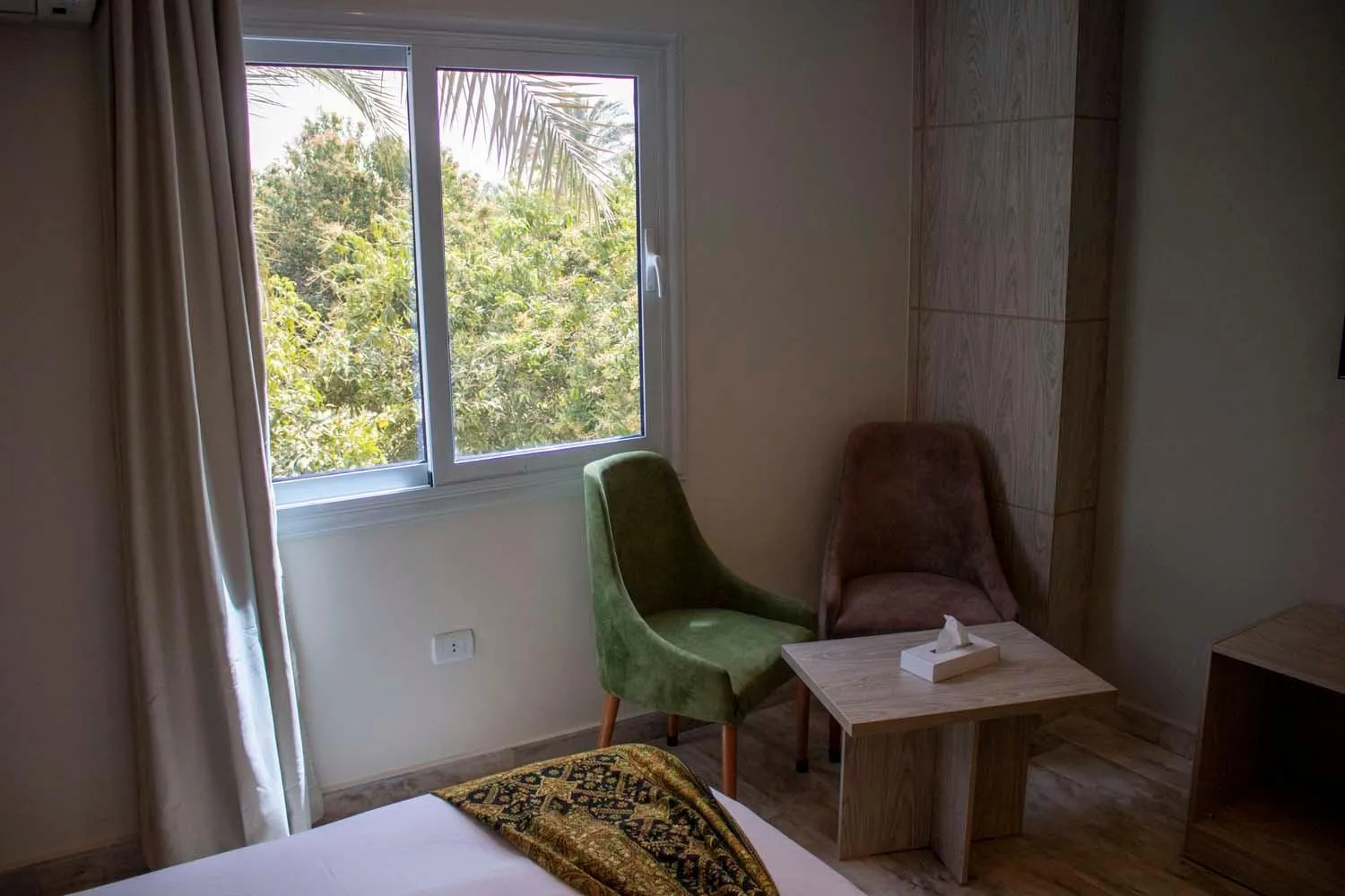 Bed in Nine Pyramids View Hotel