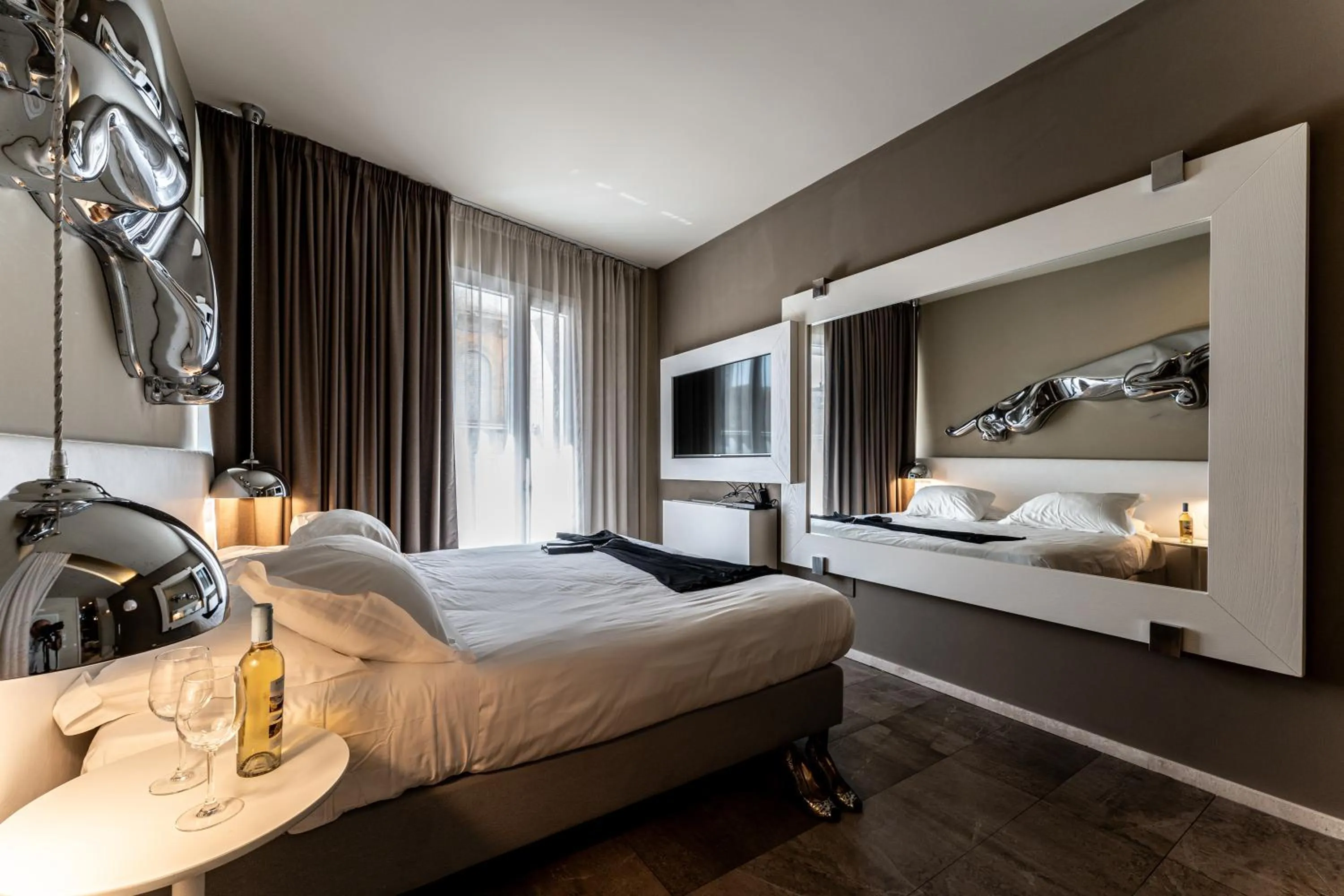 Photo of the whole room, Bed in Neko Boutique Hotel