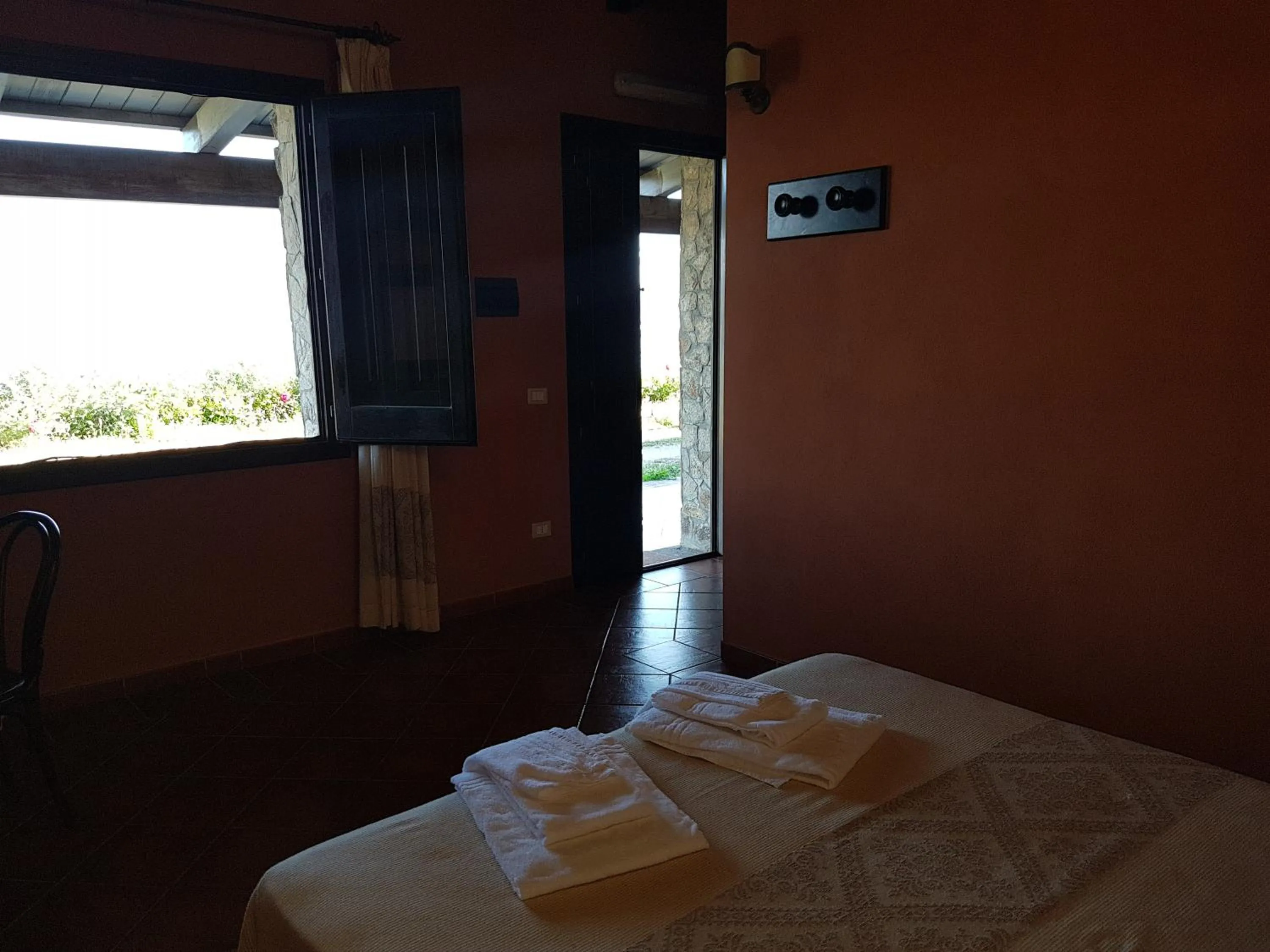 Bed in Hotel Sardus Pater