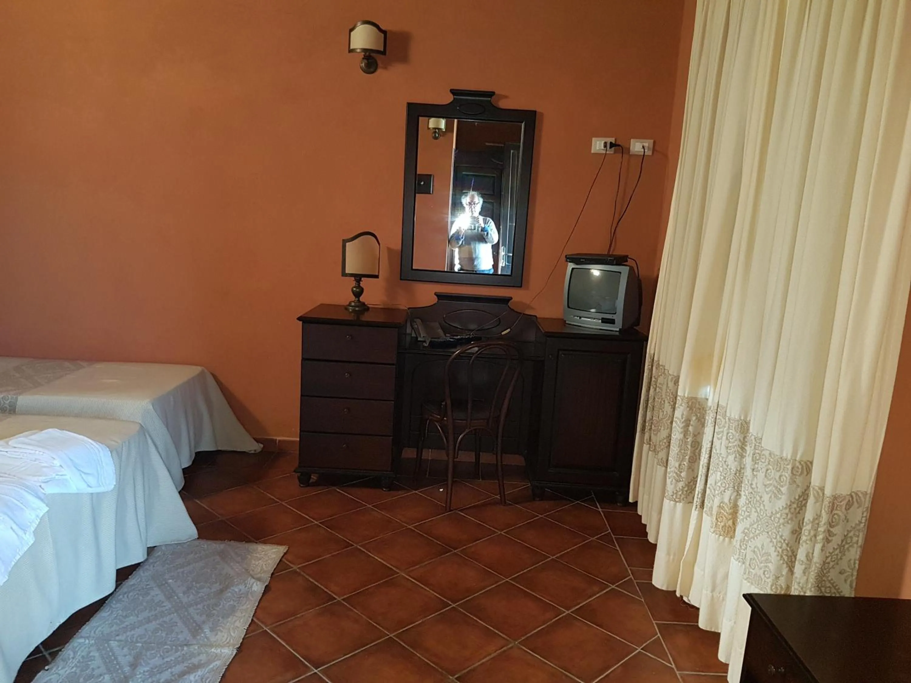 Bed in Hotel Sardus Pater