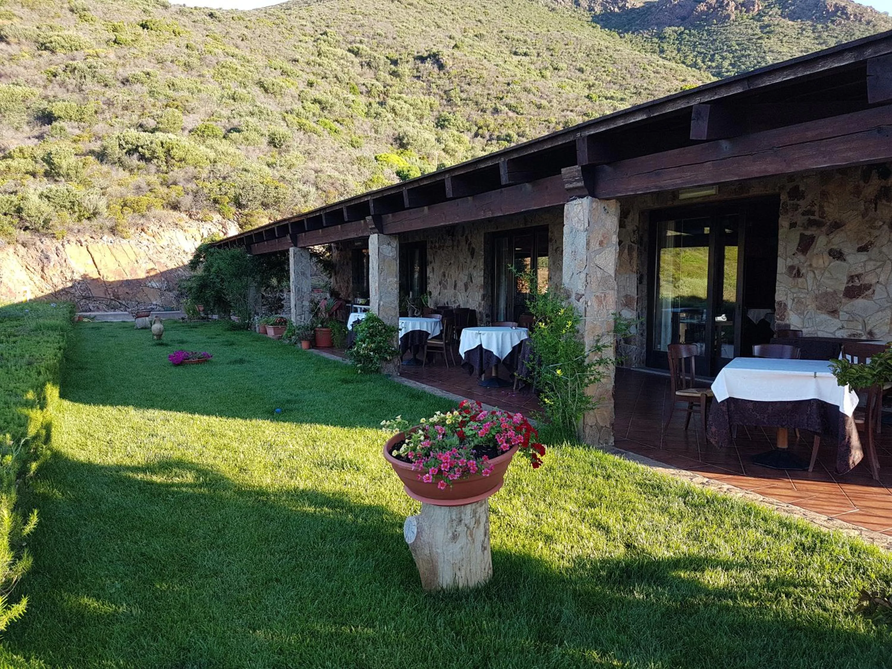 Garden in Hotel Sardus Pater