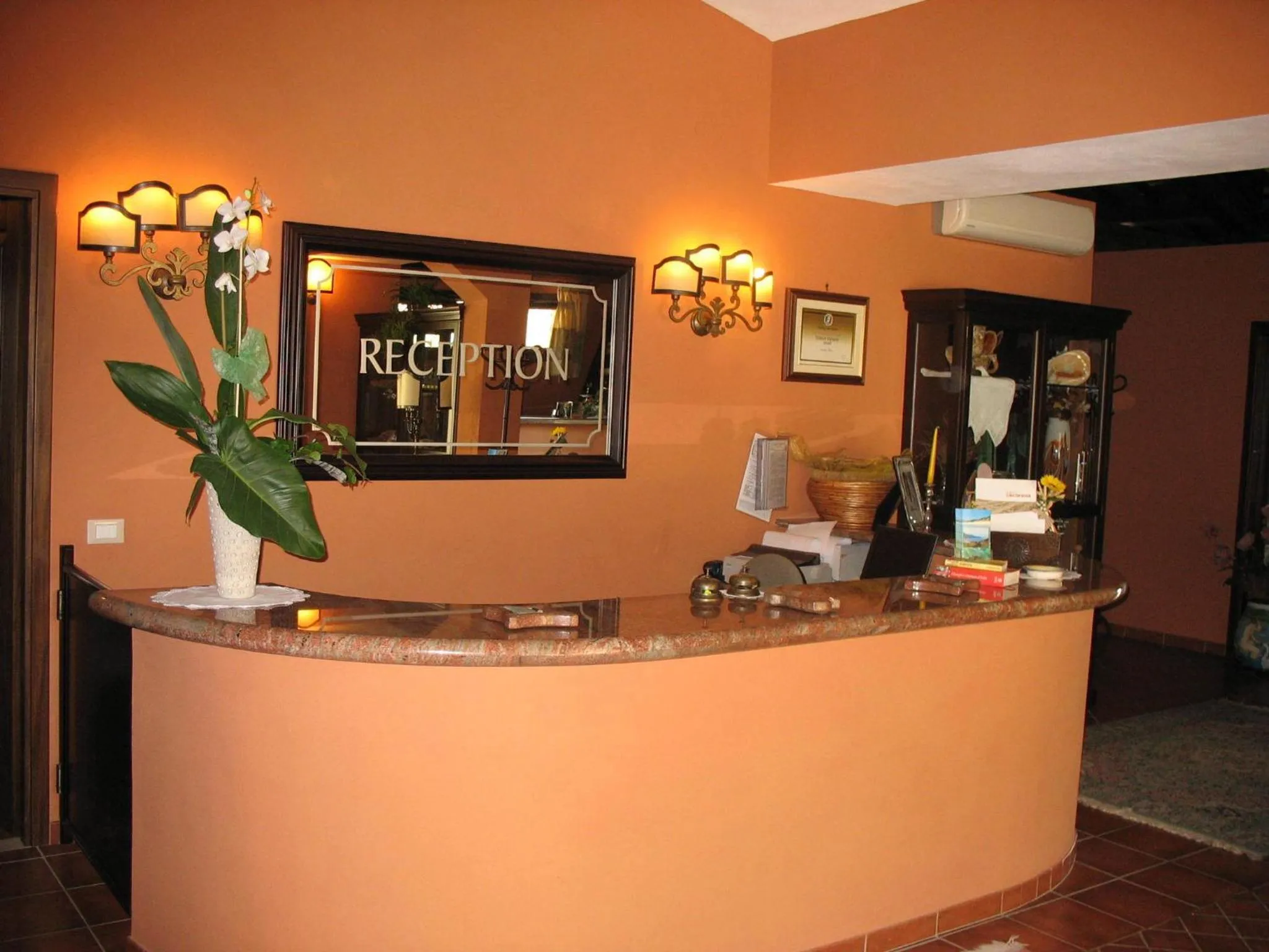 Lobby or reception in Hotel Sardus Pater