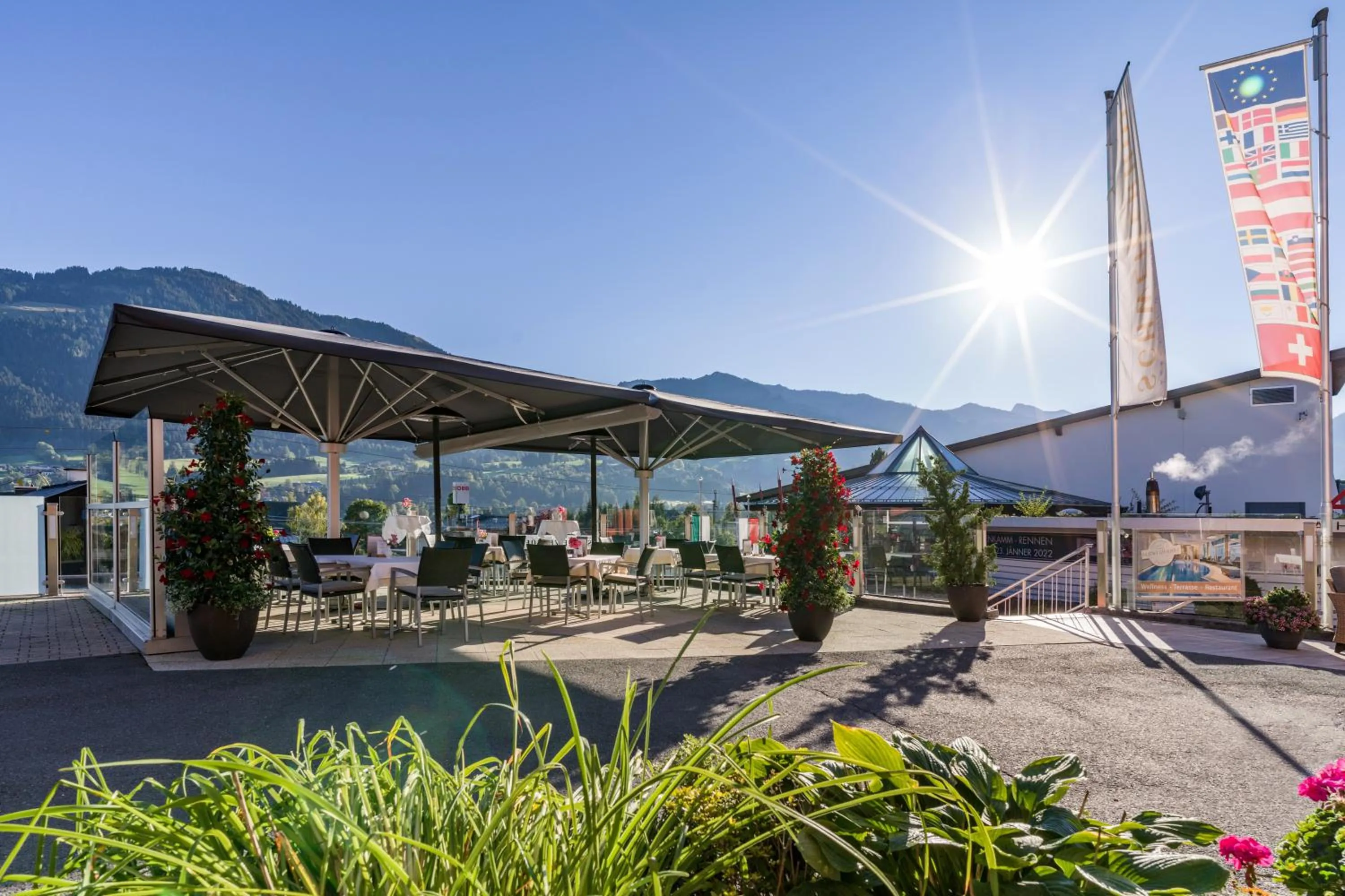 Property building in Aktivhotel Schweizerhof Kitzbühel