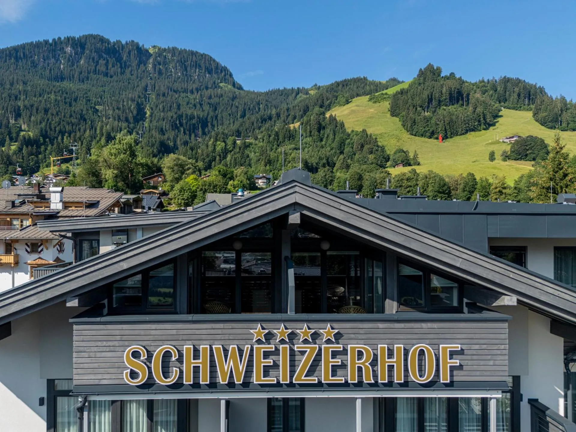 Property building in Aktivhotel Schweizerhof Kitzbühel