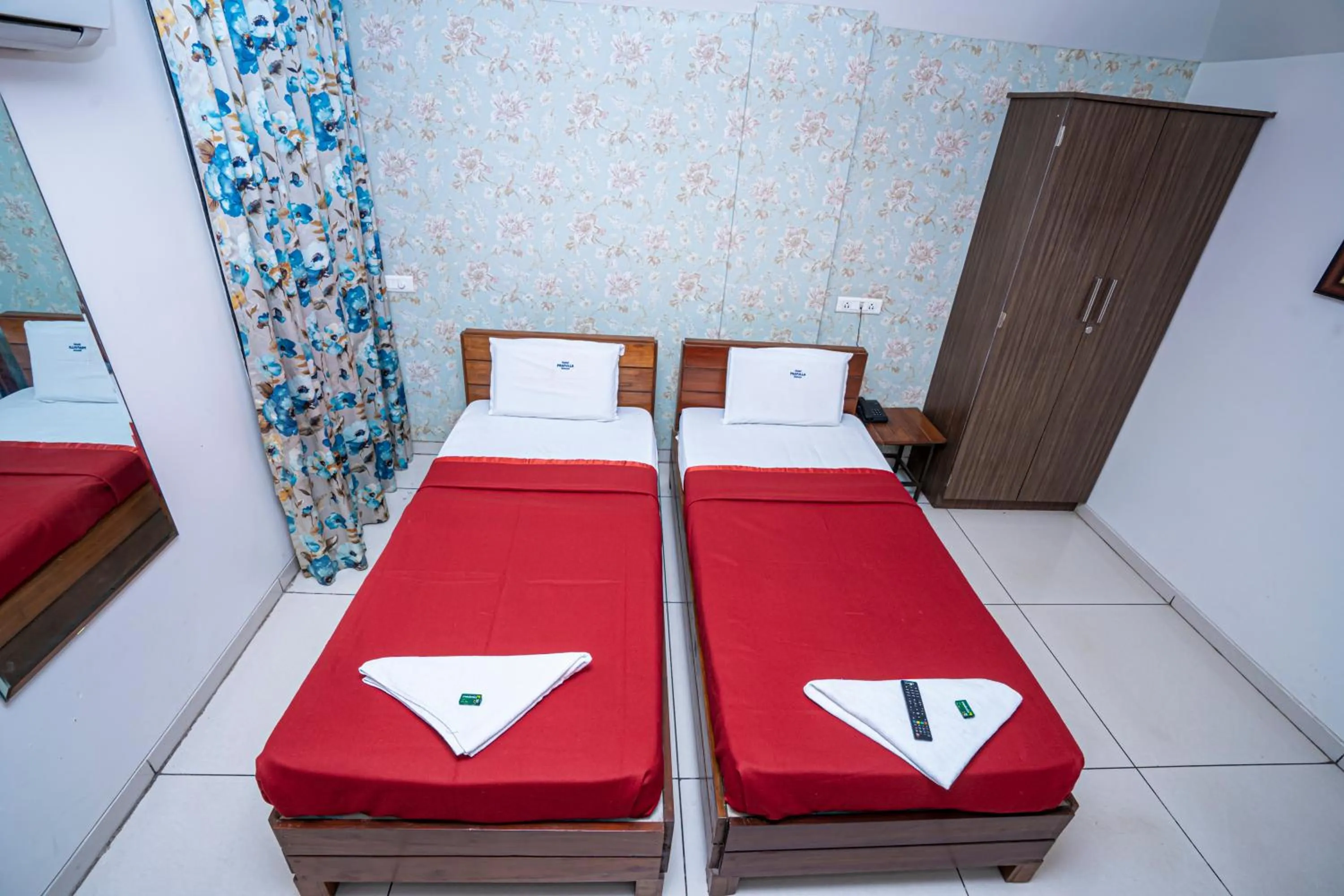 Bedroom in Hotel Prafulla Pure Veg