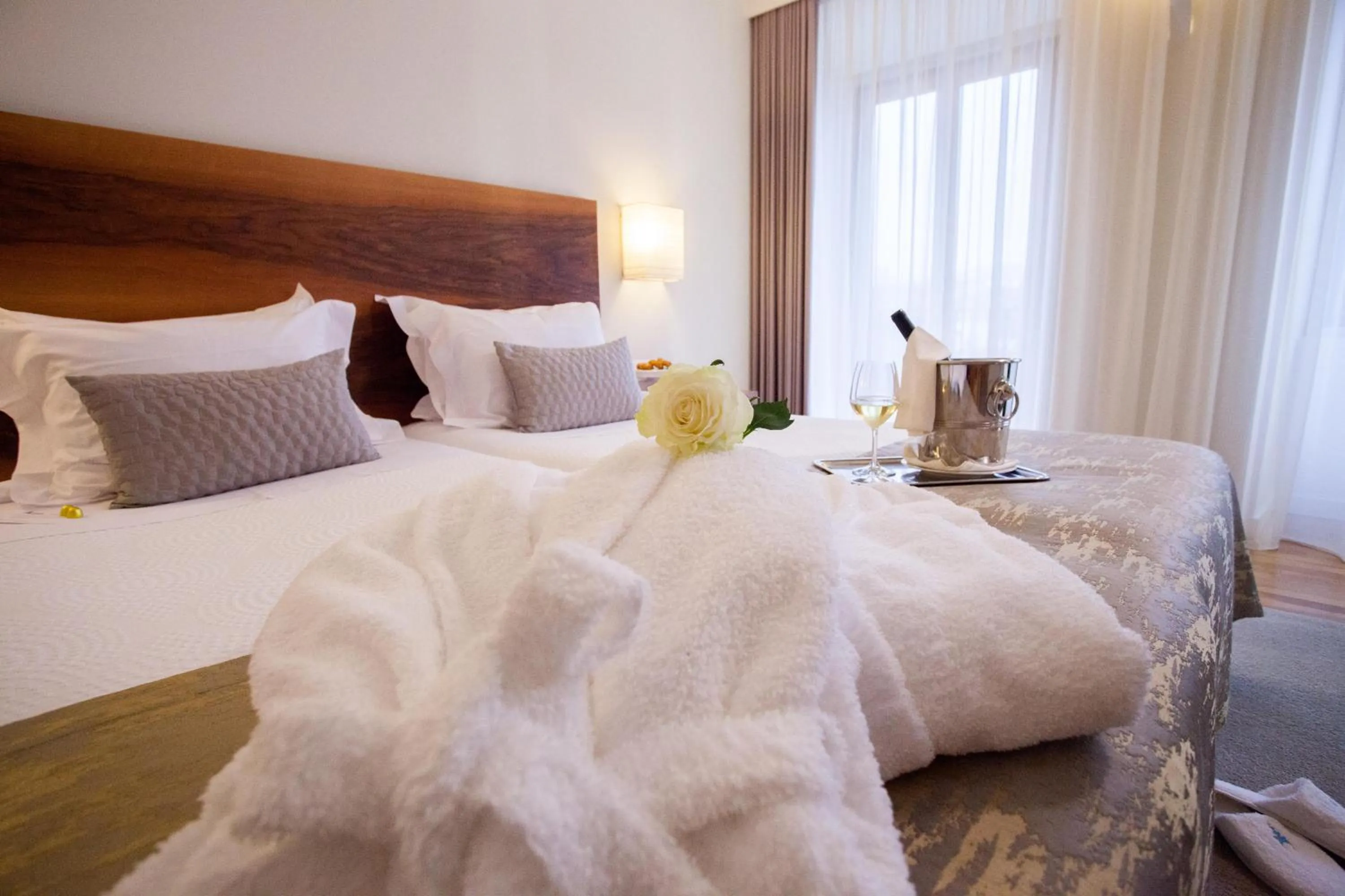 Bed in Convento Da Serta Hotel