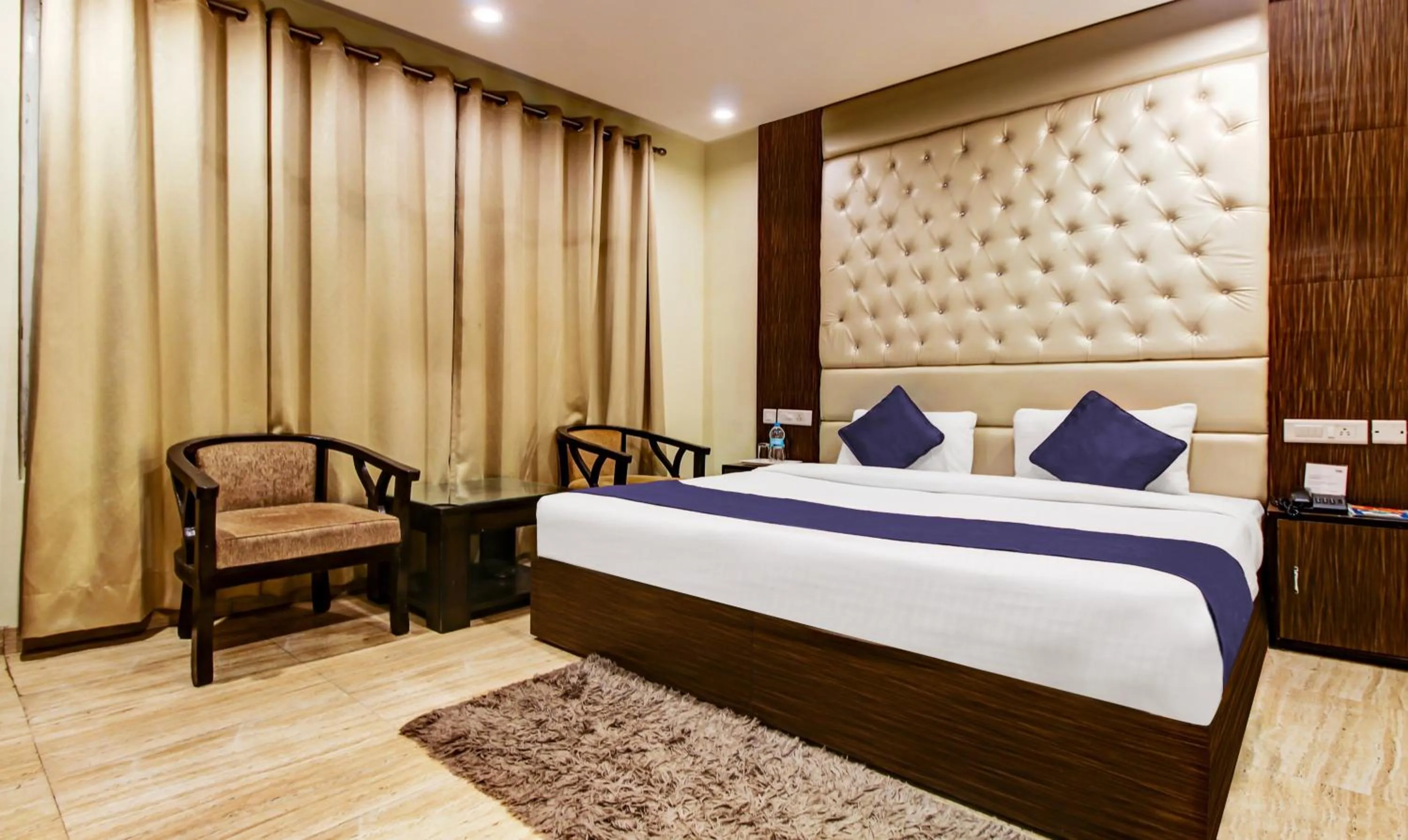 Bed in Hotel The Diamond