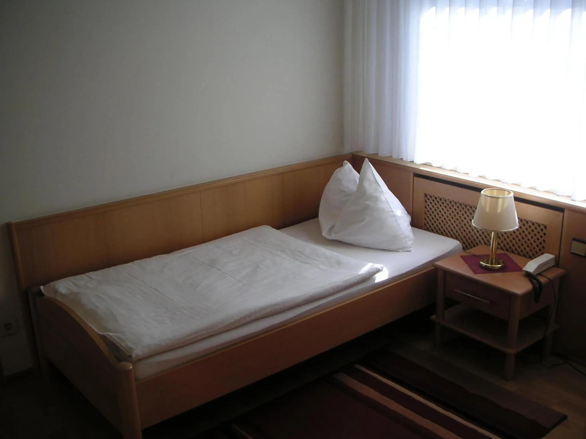 Bed in Pension Weber