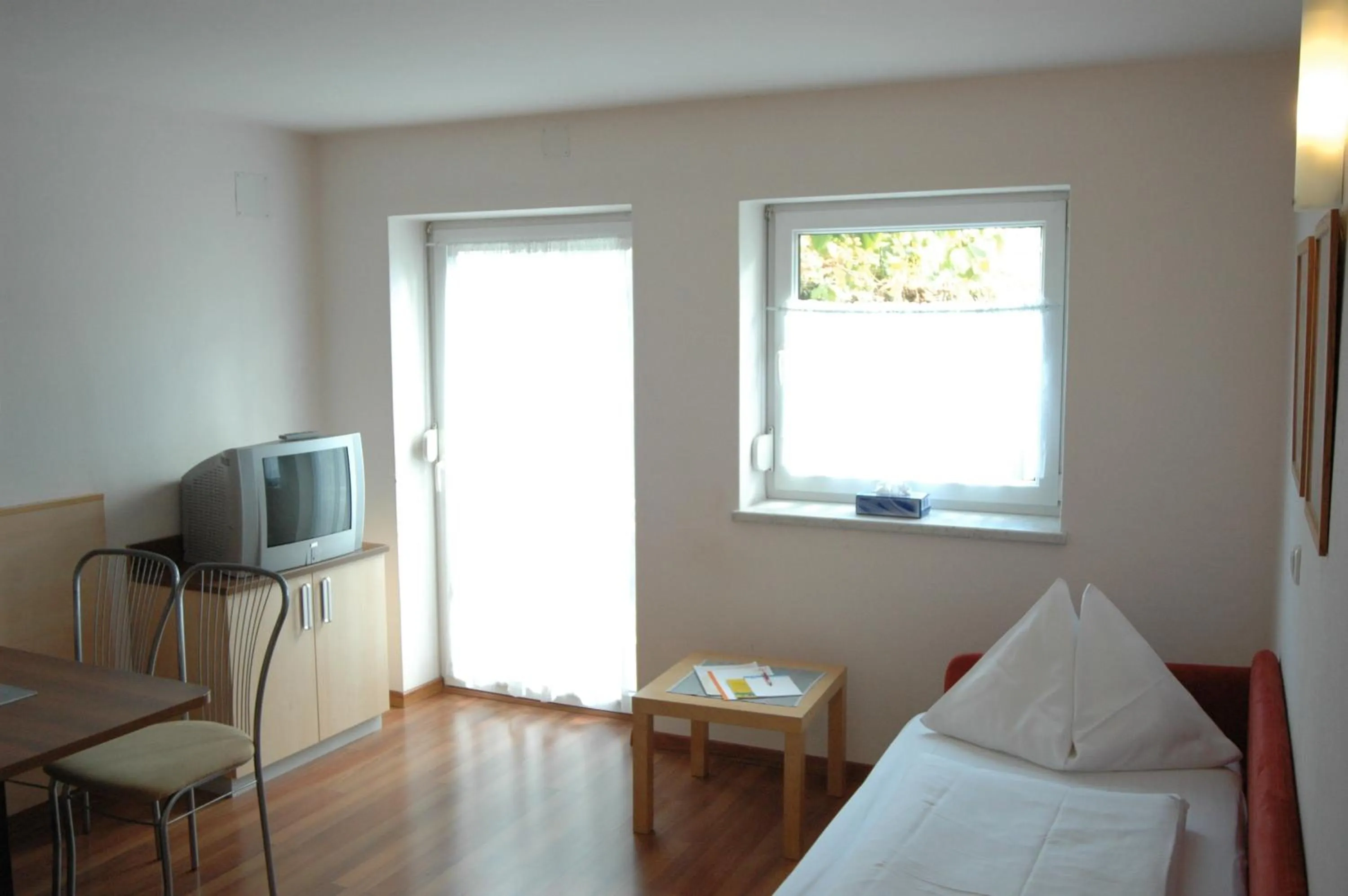 Bed in Pension Weber