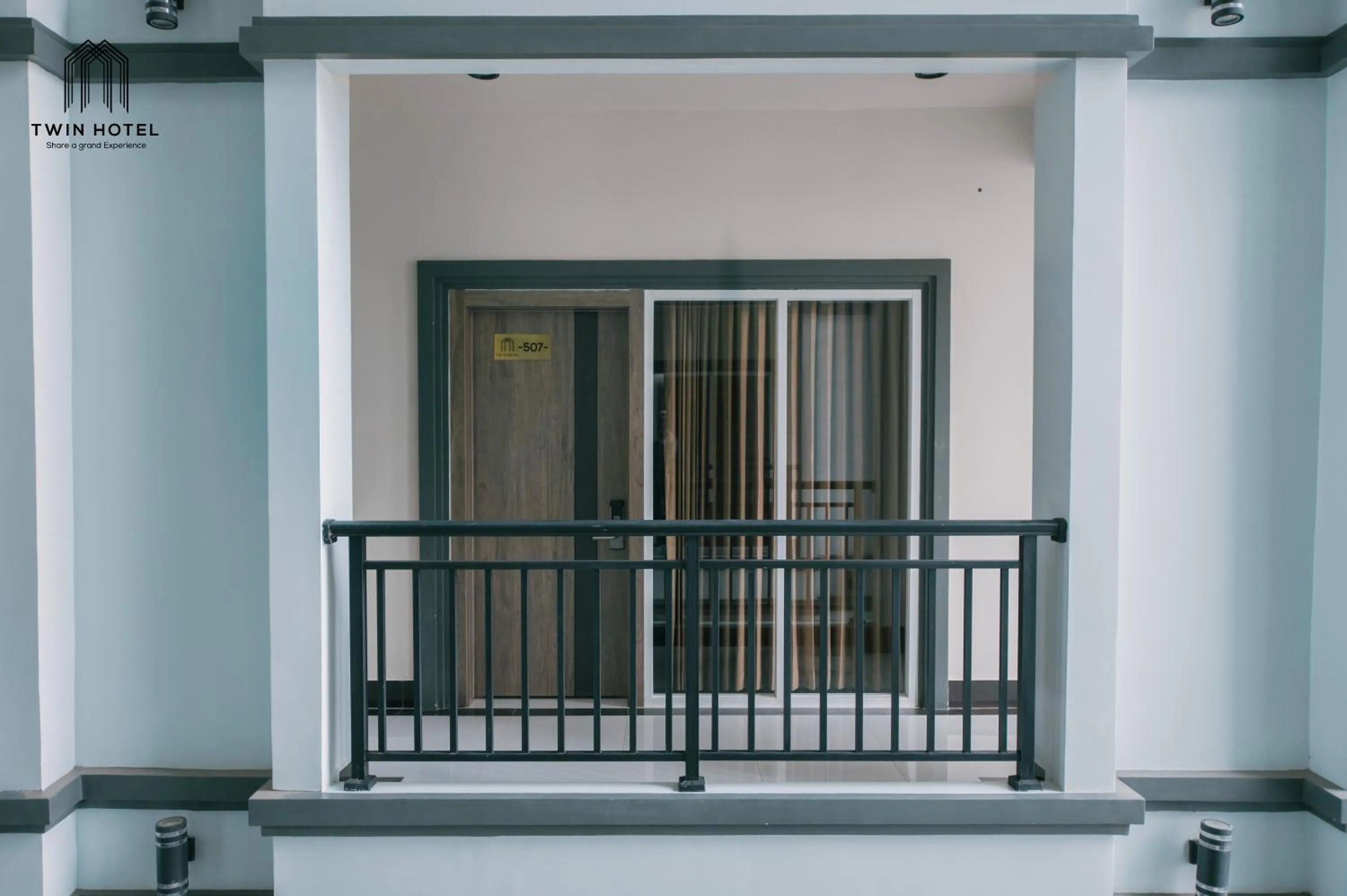 Balcony/Terrace in Twin Hotel Kampot